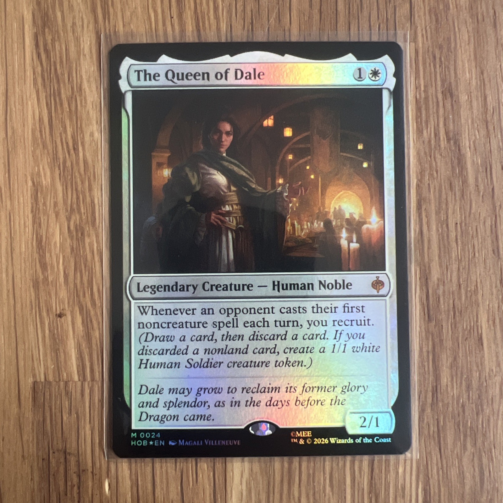 The Queen of Dale - FOIL Mythic - MTG The Hobbit - 0024 NM
