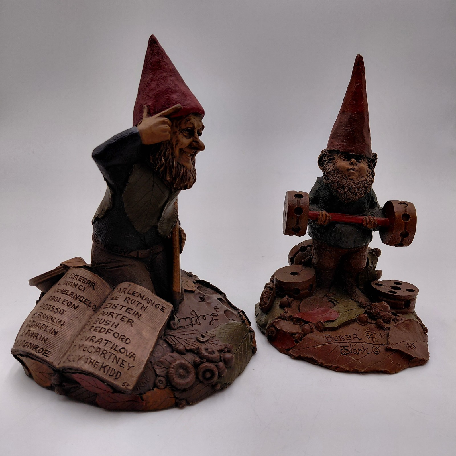 Vtg Tom Clark Figurine Lot 2 Mixed Statue Signed 80s 90s Gnome Lefties Whimsical Vtg Tom Clark Figurine Lot 2 Mixed Statue Signed 80s 90s Gnome Lefties Whimsical