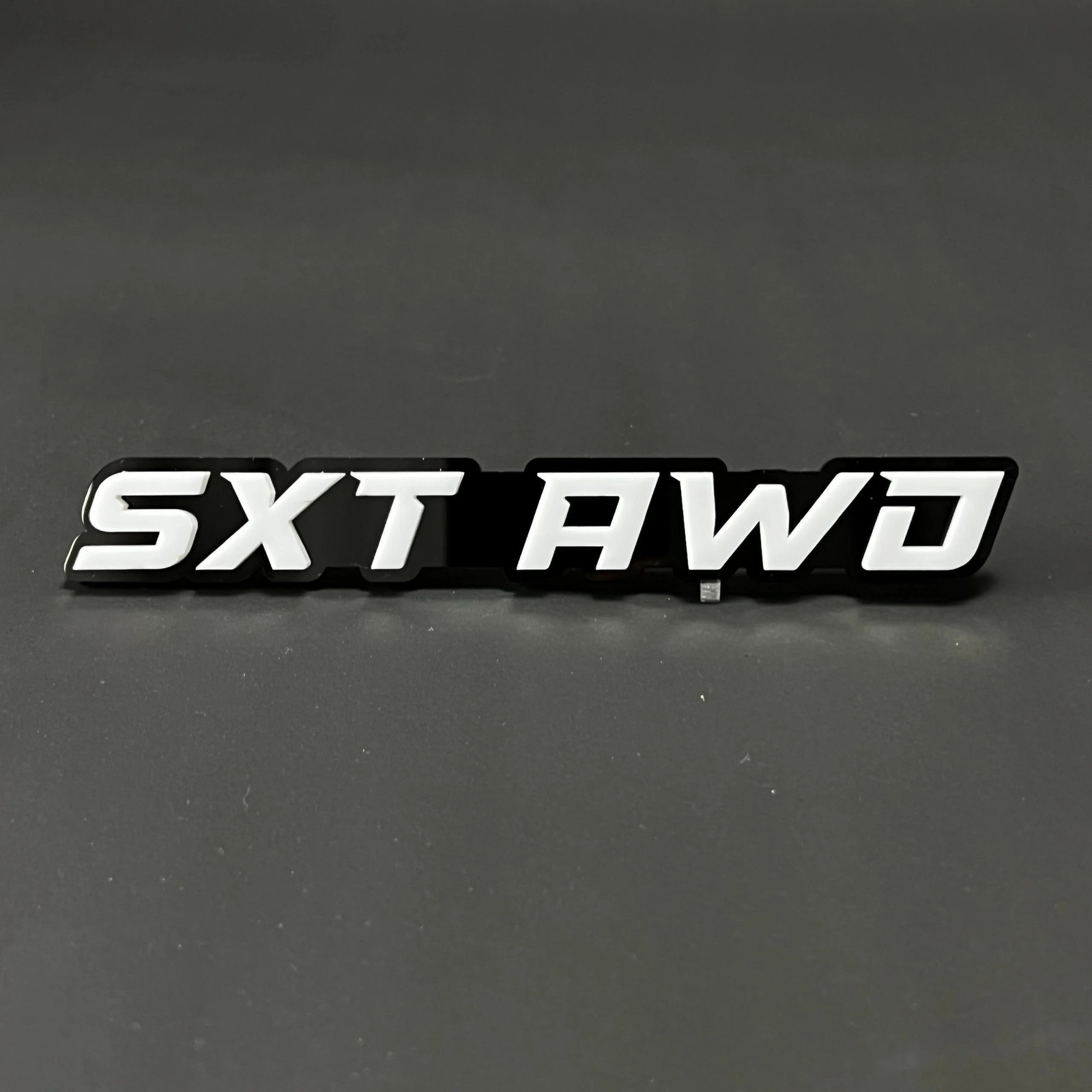 1PC SXT AWD 3D Acrylic Badge - Car Truck Emblem Fender Tailgate Trunk Sticker