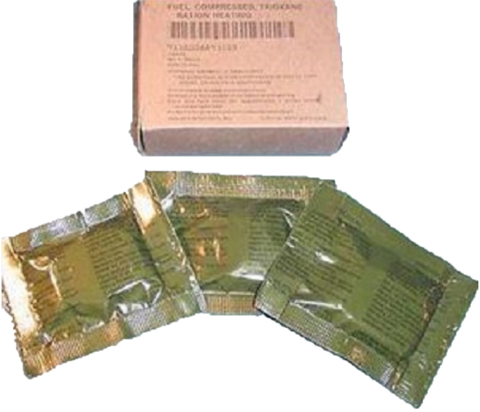 USGI Trioxane Compressed Fuel Bars 3 boxes (9 Bars) USGI Trioxane Compressed Fuel Bars 3 boxes (9 Bars)