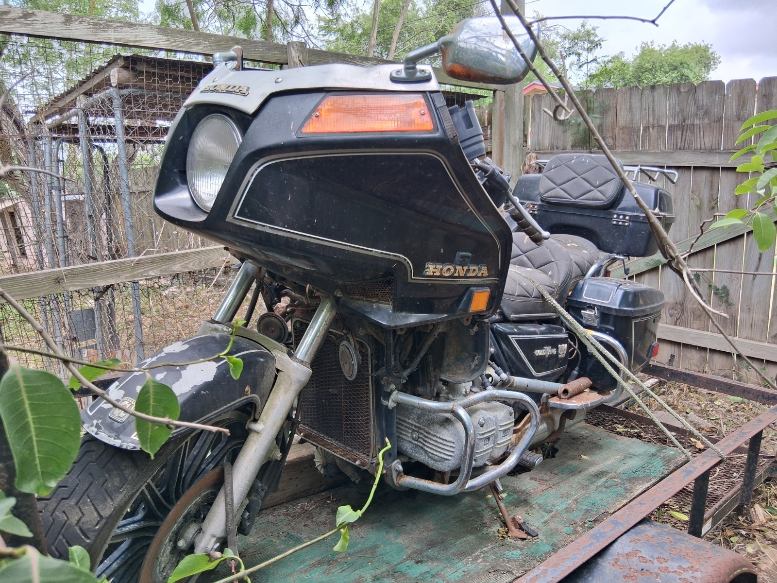 1983 Honda Gold Eagle No Title Motorcycle
