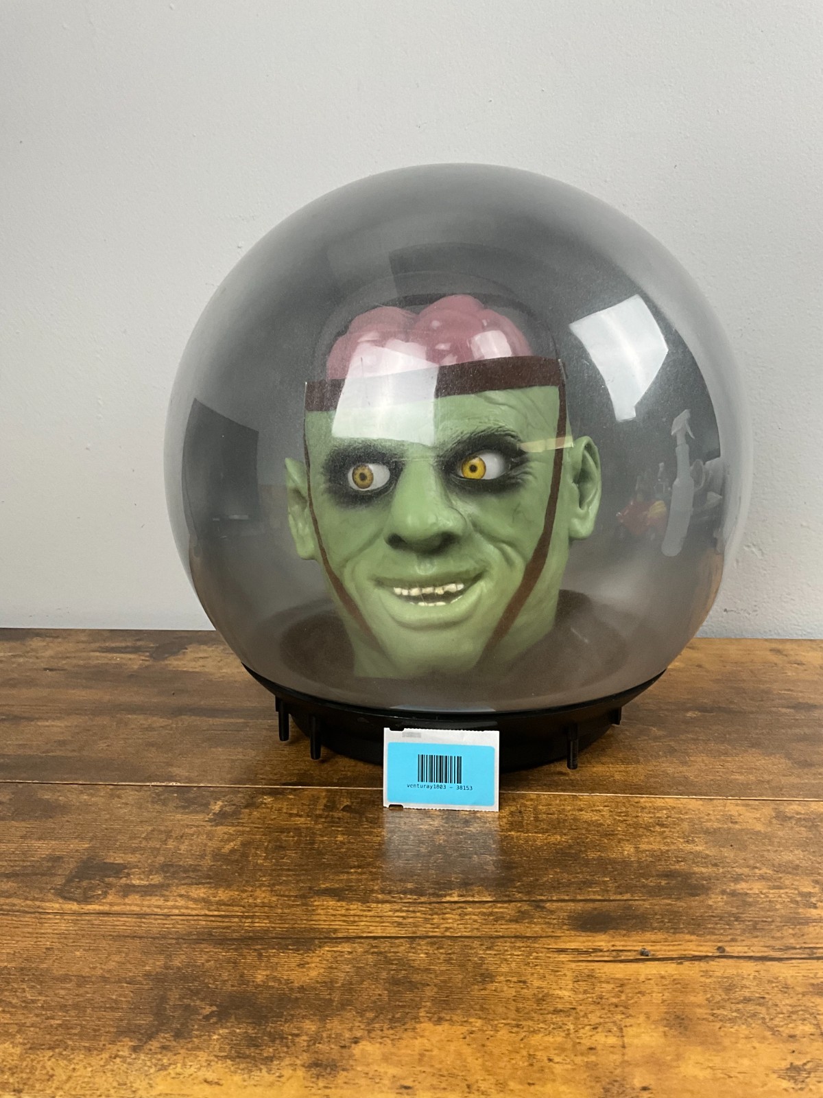 Animated Zombie Head Prop Halloween Gemmy 2004 Battery Operated Please Read