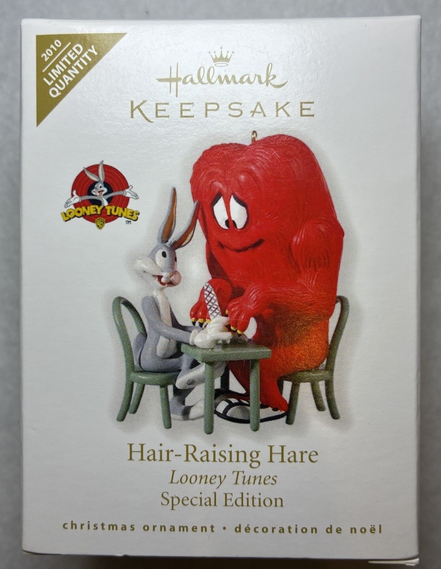 NEW Hallmark Keepsake Special Edition Looney Tunes Hair-Raising Hare Ornament