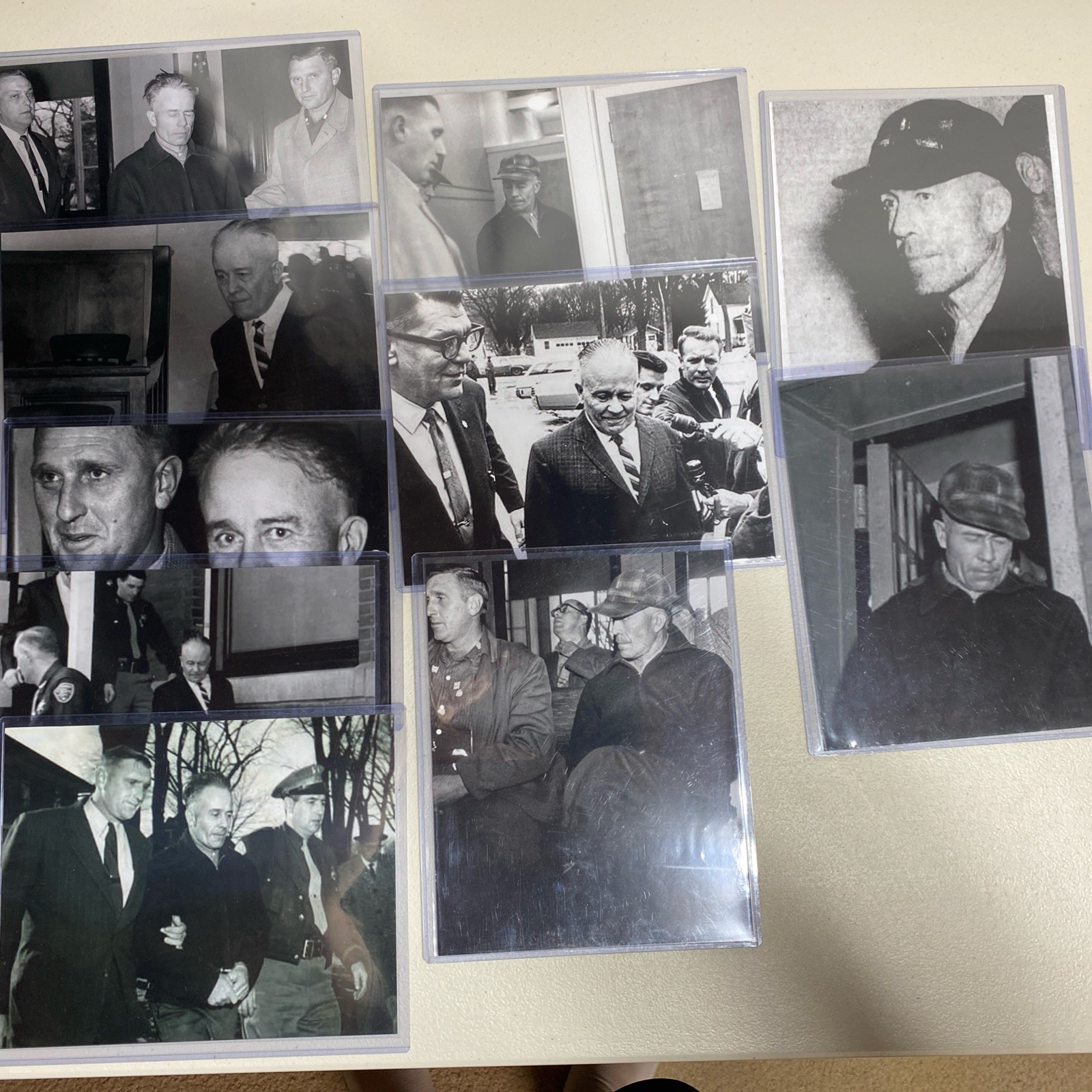 Ed Gein Lot of 10 True Crime Memorabilia Reprints 8.5x11 Plainfield WI