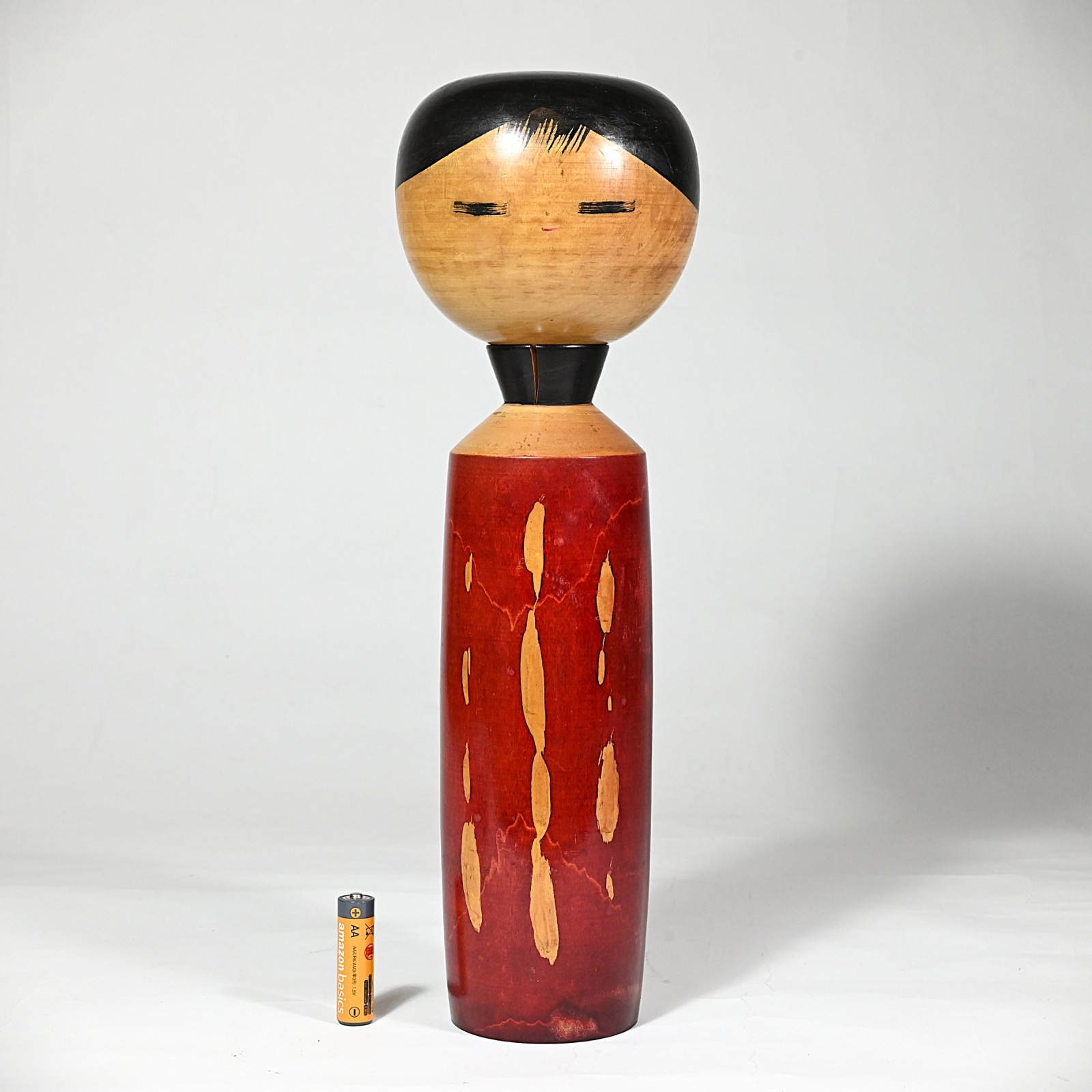 RARE: Master HASHIME TAKAHASHI Kokeshi Signed Japan 1960s - XX-Large: 14
