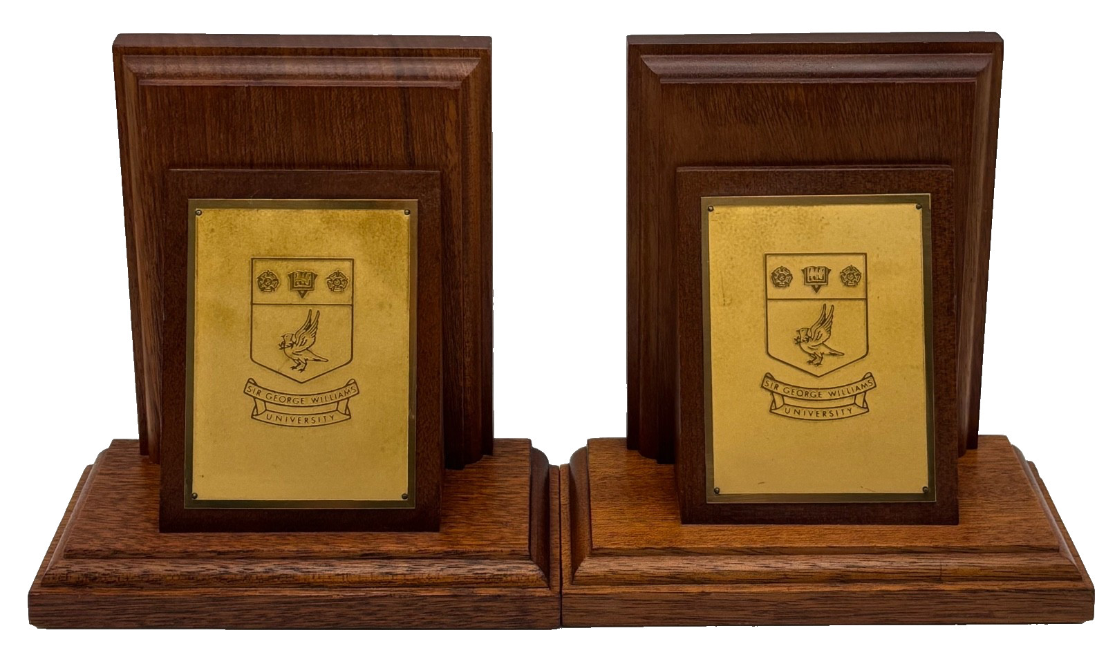 Sir George Williams University Bookends Montreal Quebec Canada Vintage *Read