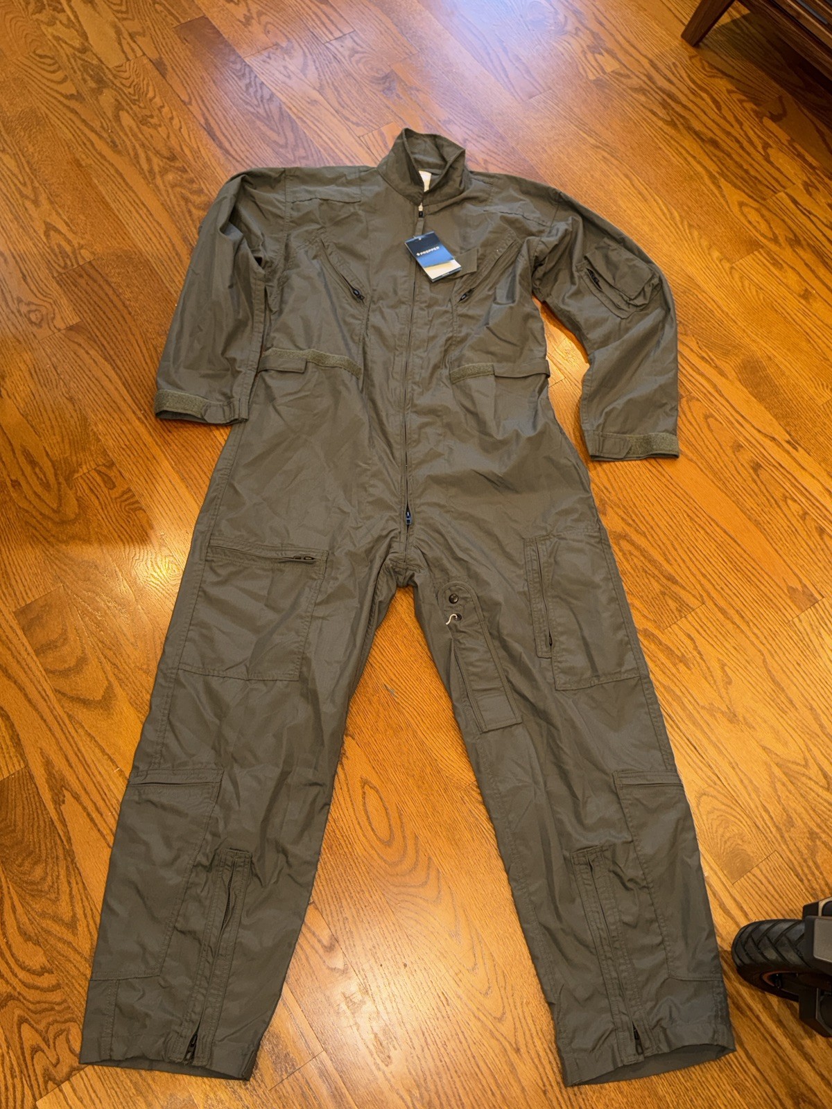 NWT Propper CWU-27/P Nomex Flight Suit Flyers Coveralls Green 44R Aramid NWT Propper CWU-27/P Nomex Flight Suit Flyers Coveralls Green 44R Aramid