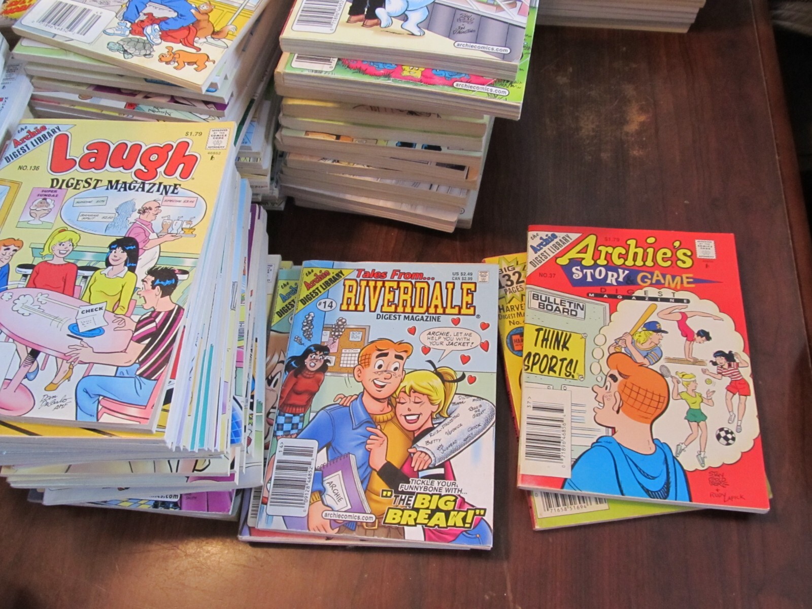 Archie's Digest Library  Comic Magzines Jughead, Betty Veronica, You Choose Pick