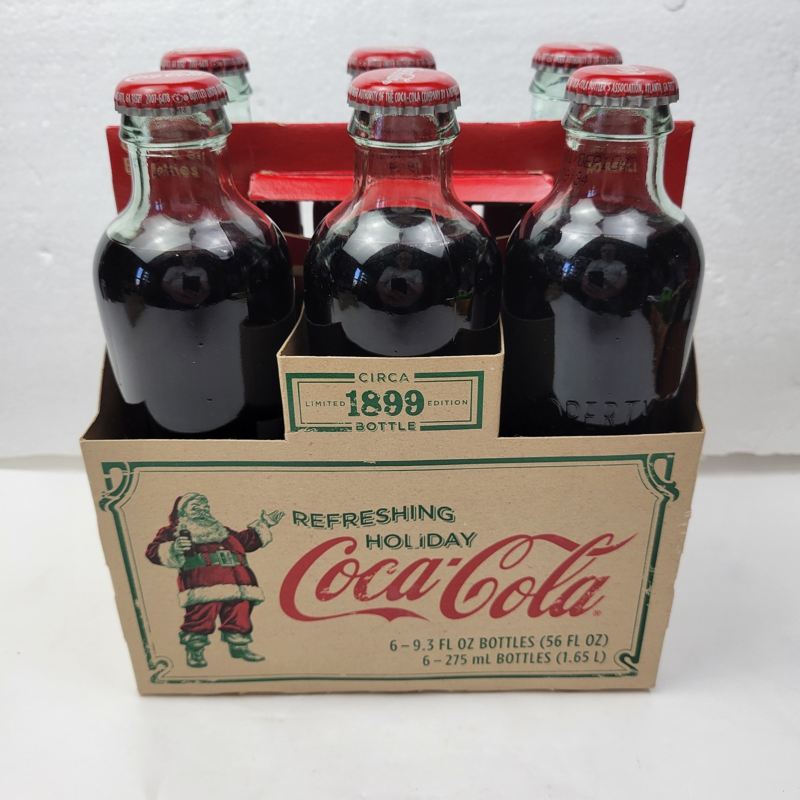 Coca-Cola Circa 1899 Limited Edition 6 pack Vintage Coca Cola Full Collectible Coca-Cola Circa 1899 Limited Edition 6 pack Vintage Coca Cola Full Collectible