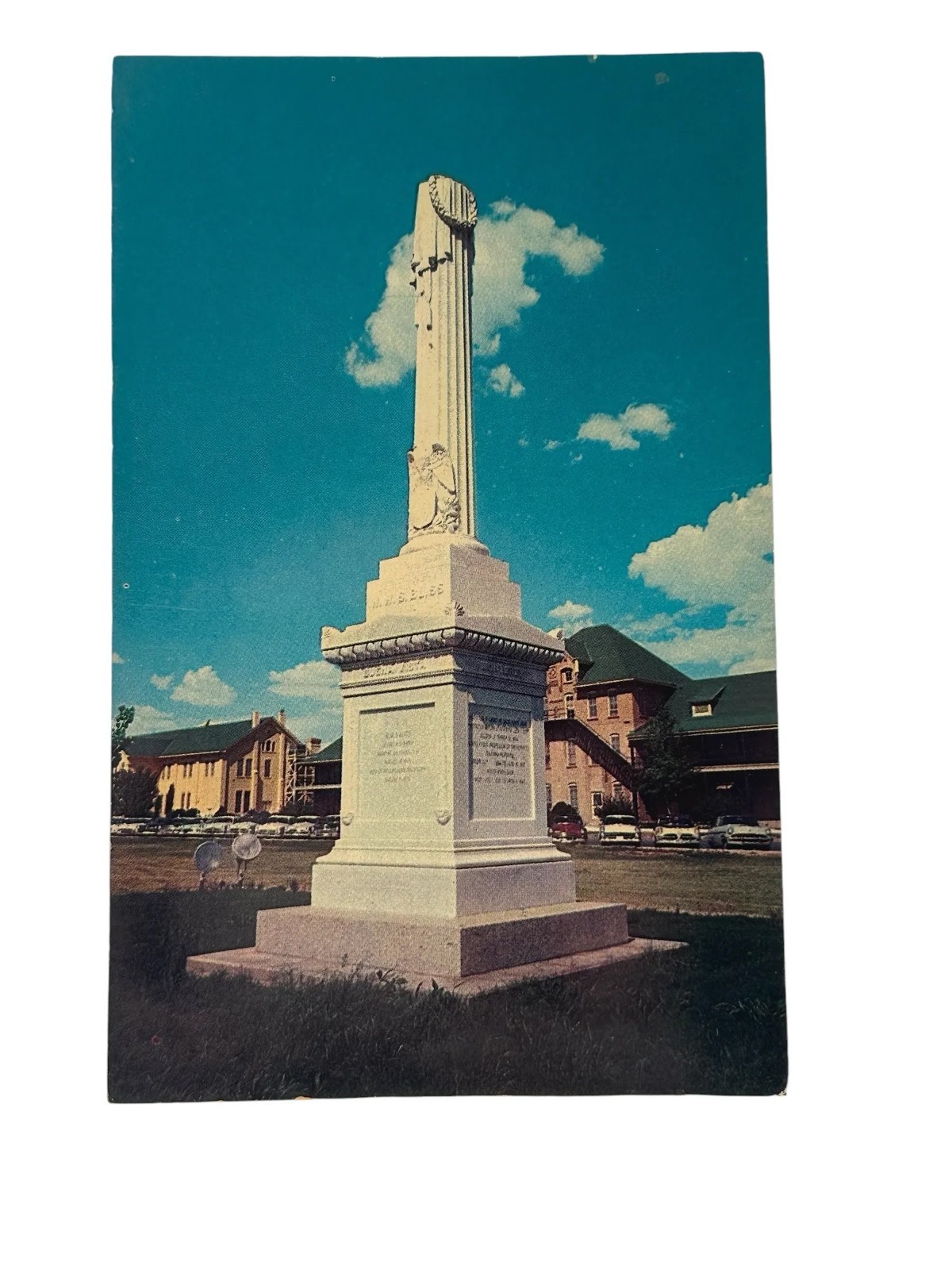 Postcard - Grave of Colonel W.W.S. Bliss, Fort Bliss, Texas UNPOSTED
