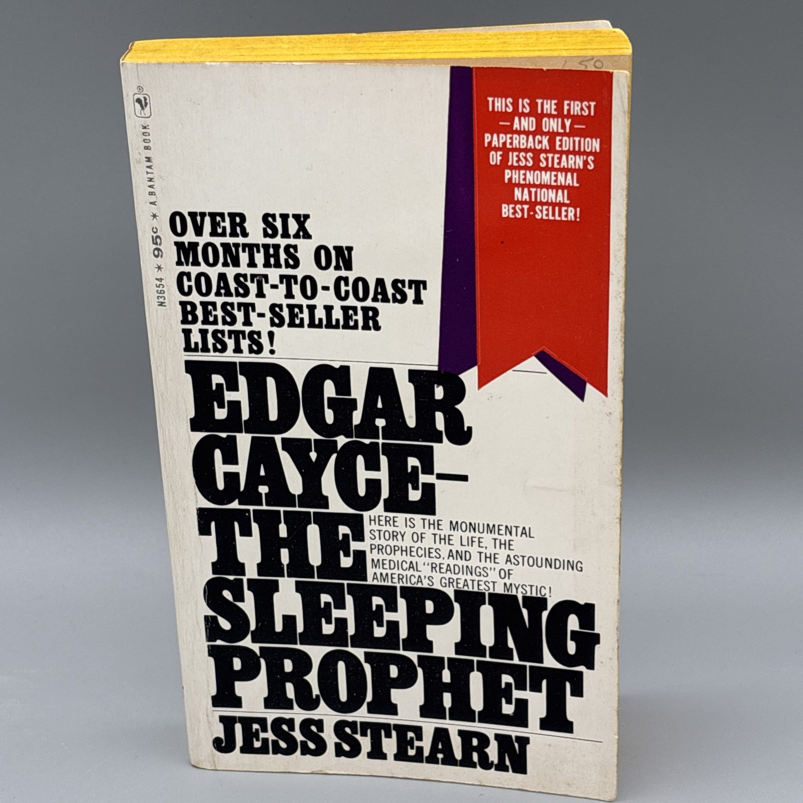 Edgar Cayce : The Sleeping Prophet Mass Market Paperbound Jess St