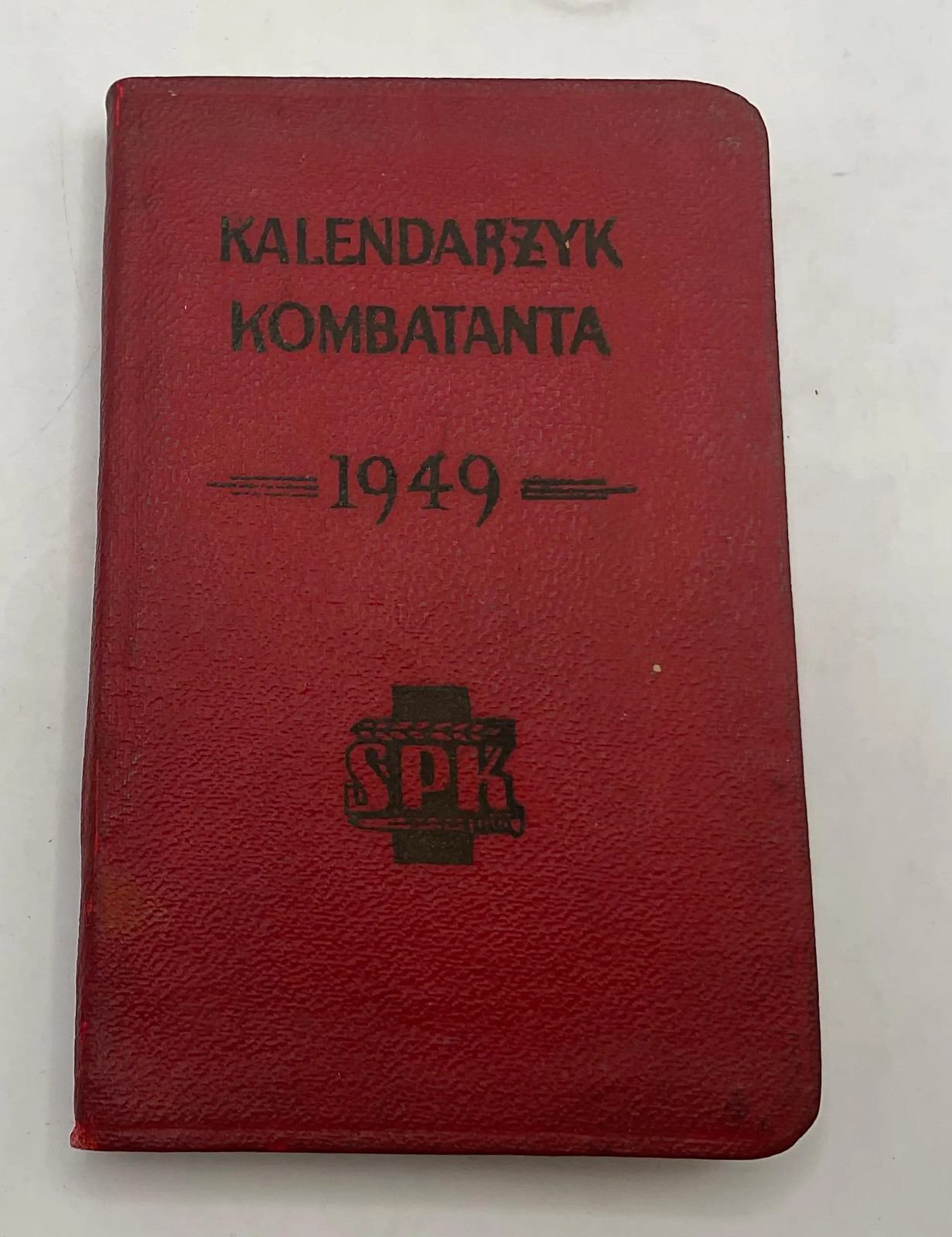 1949 Polish SPK Combatants Calendar Map of Soviet Occupied Poland Exile WWII Bo