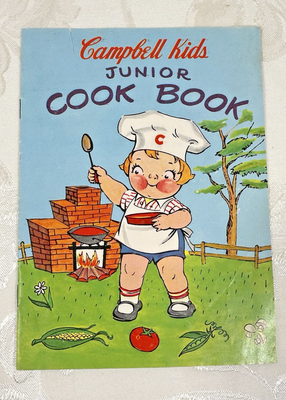 💙  Campbell Kids Junior Cook Book 1954