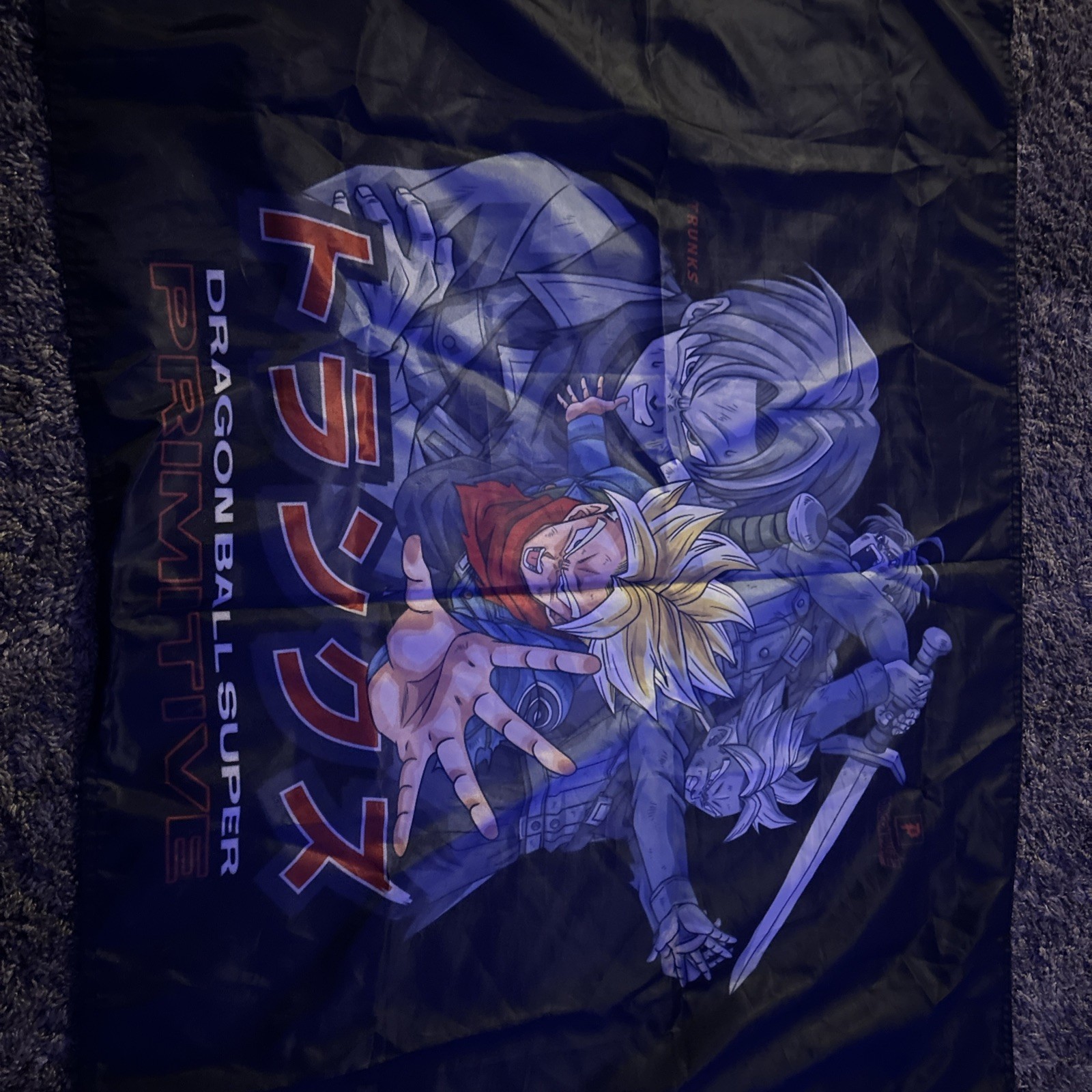 Primitive x Dragon Ball super trunks wall poster
