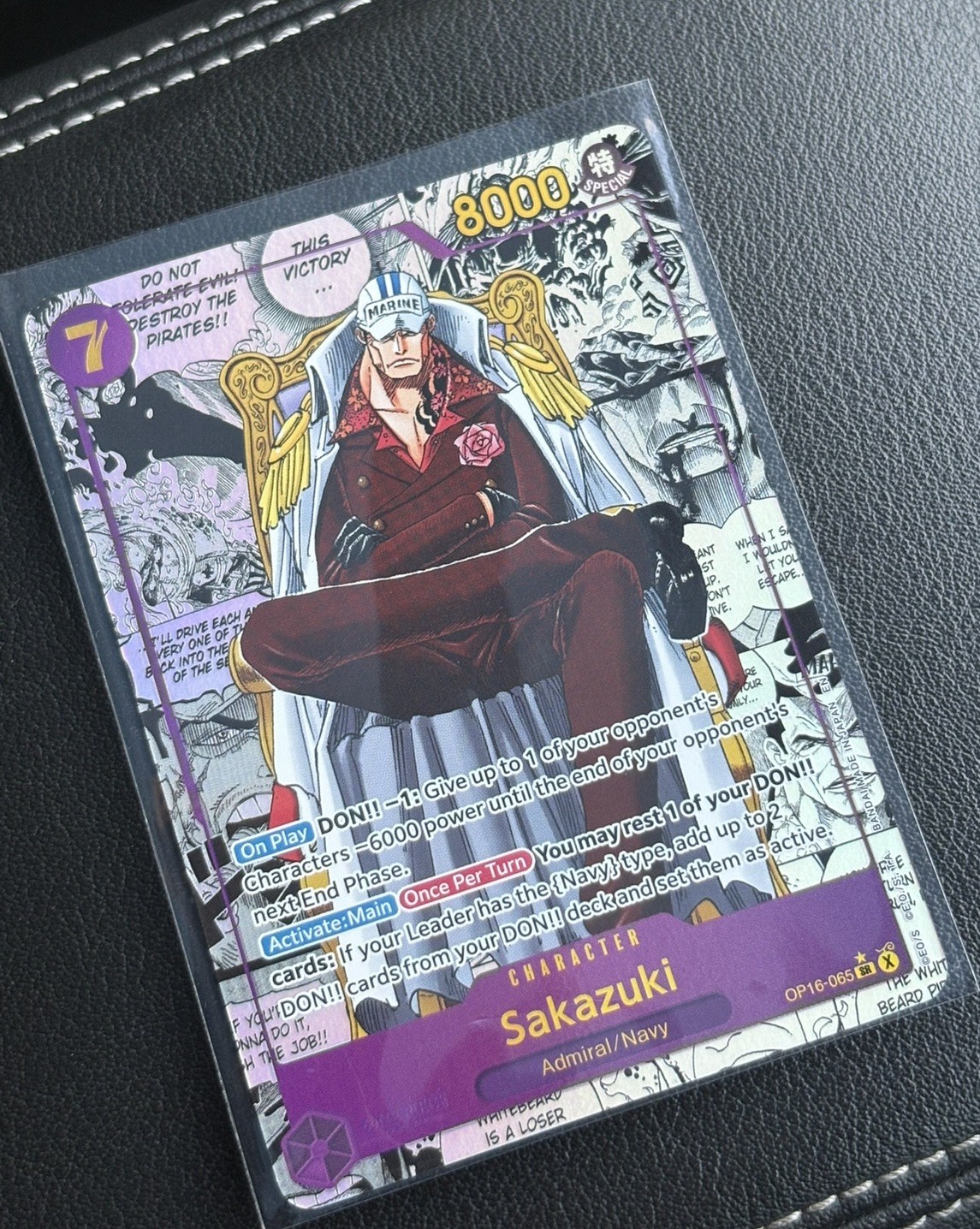 ONE PIECE TCG - SAKAZUKI MANGA - OP16-065 - ENGLISH