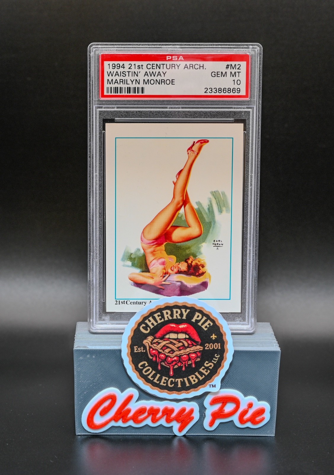 1994 21st Century Archives #M2 MARILYN MONROE Waistin’ Away Earl Moran PSA 10