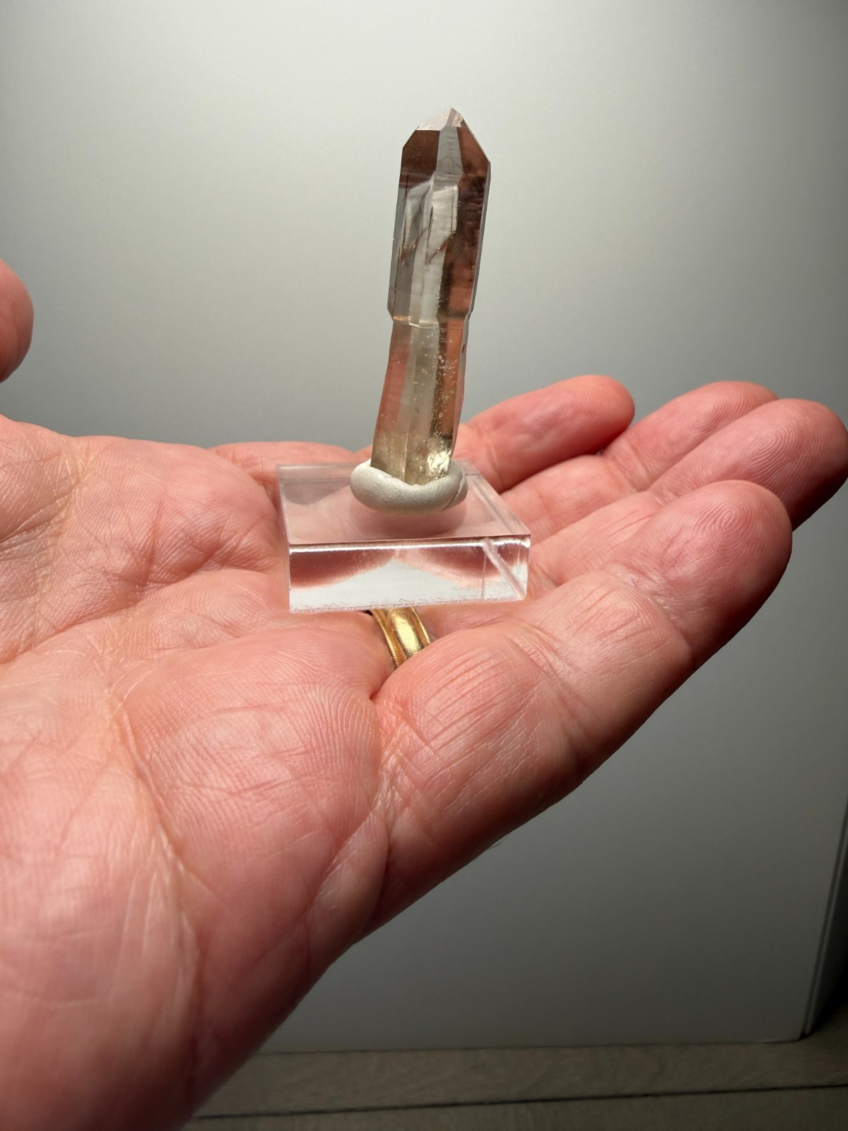 UNIQUE Crystal Park Montana- Tri Color Scepter (citrine/smoky/amethyst) $54