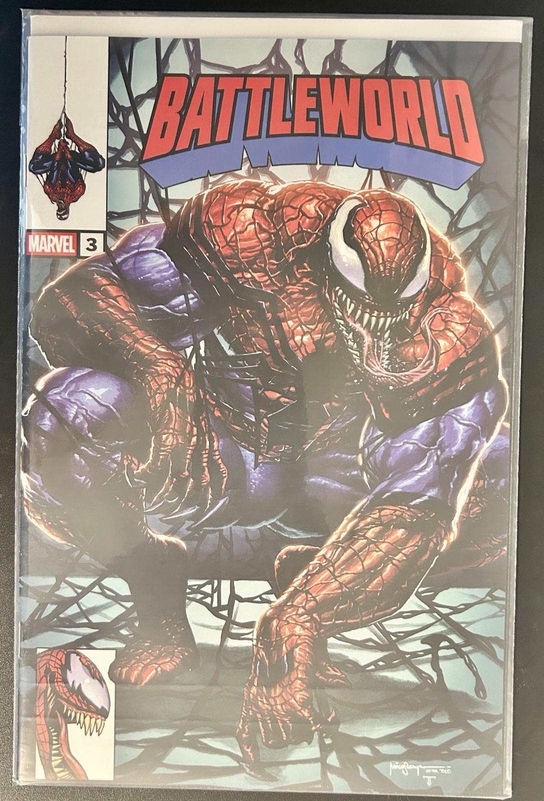 Battleworld #3 Mico Suayan SGCC Exclusive Torment Trade Variant LTD 1600 Marvel