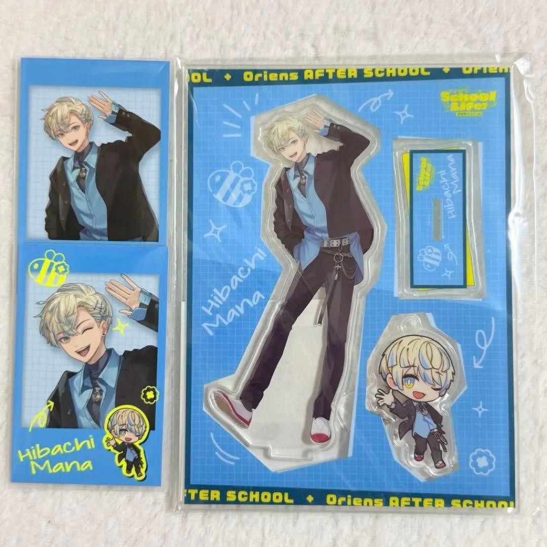 NIJISANJI Mana Hiachi Houkago Oriens Acrylic Stand Cheki