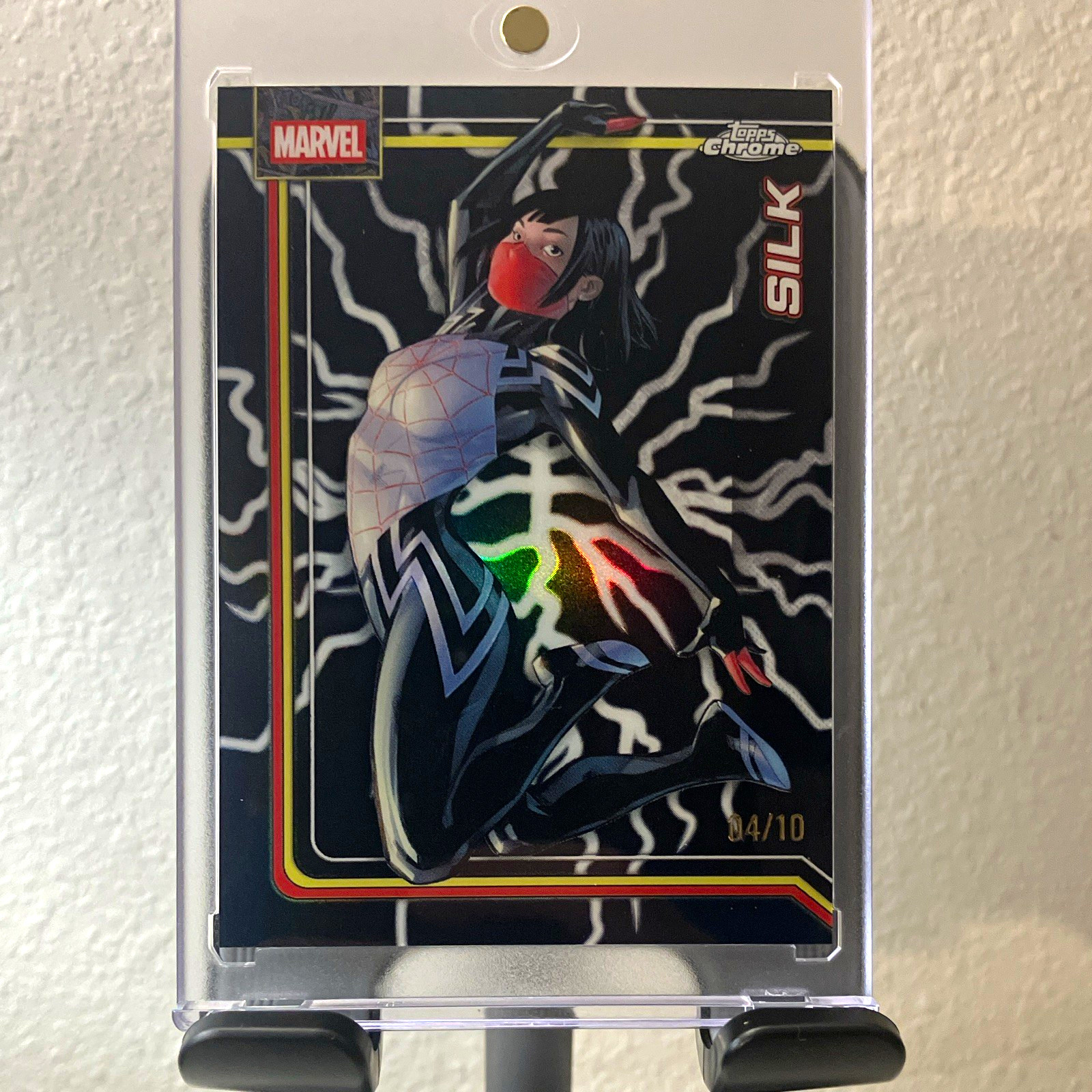 Topps 2026 Topps Chrome Marvel Silk #156 Serial Numbered /10