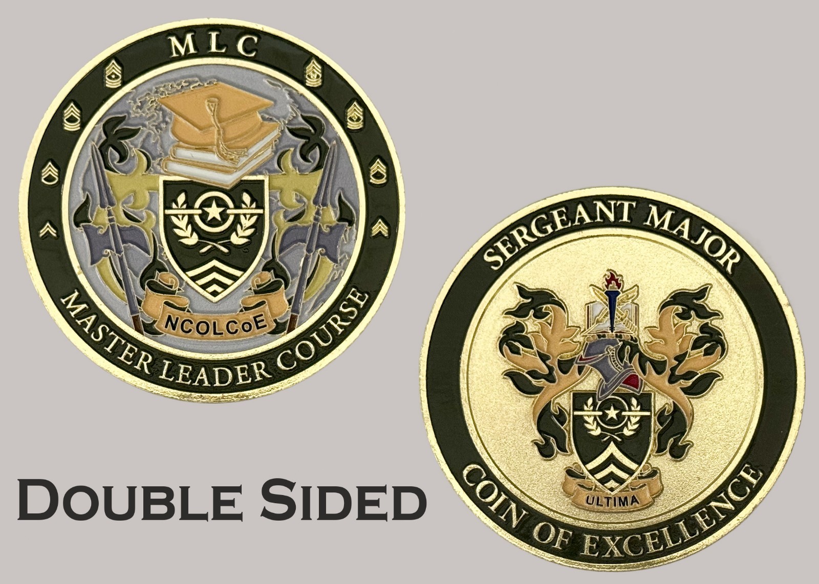 MLC Master Leader Course Sergeant Major Excellence Challenge Coin  J#22