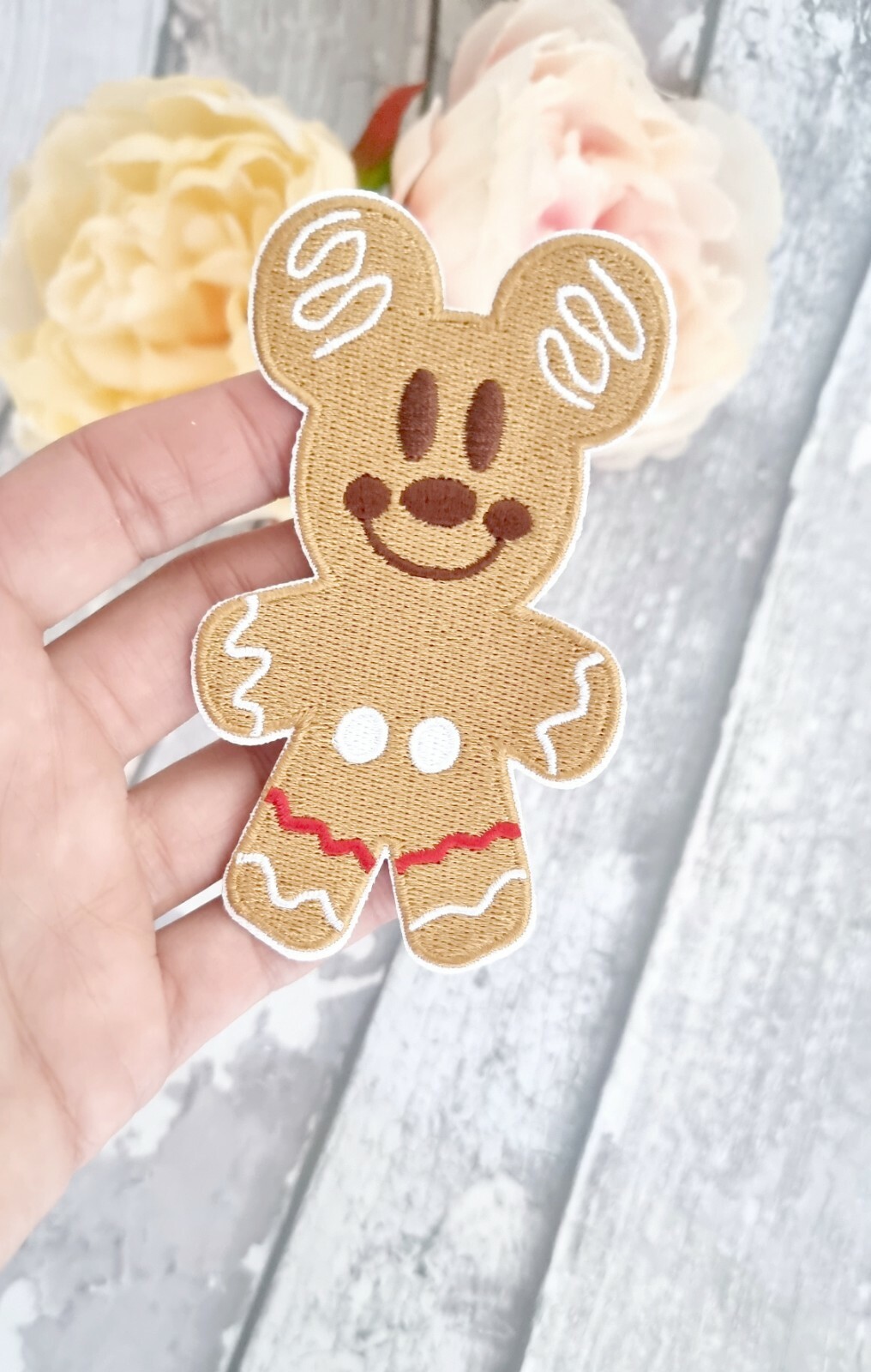 Disney Halloween Mickey ear Pumpkin Embroidered / Iron on / sew on clothes Patch Disney Halloween Mickey ear Pumpkin Embroidered / Iron on / sew on clothes Patch