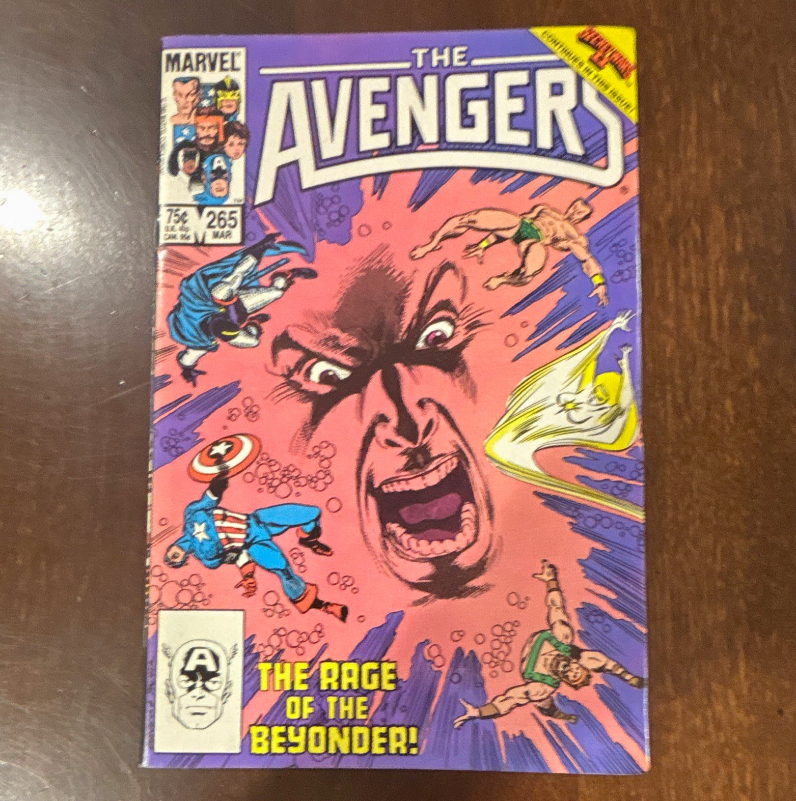 Marvel The Avengers #265 (1986) Copper Age Roger Stern Bob Hall Beyonder Marvel The Avengers #265 (1986) Copper Age Roger Stern Bob Hall Beyonder