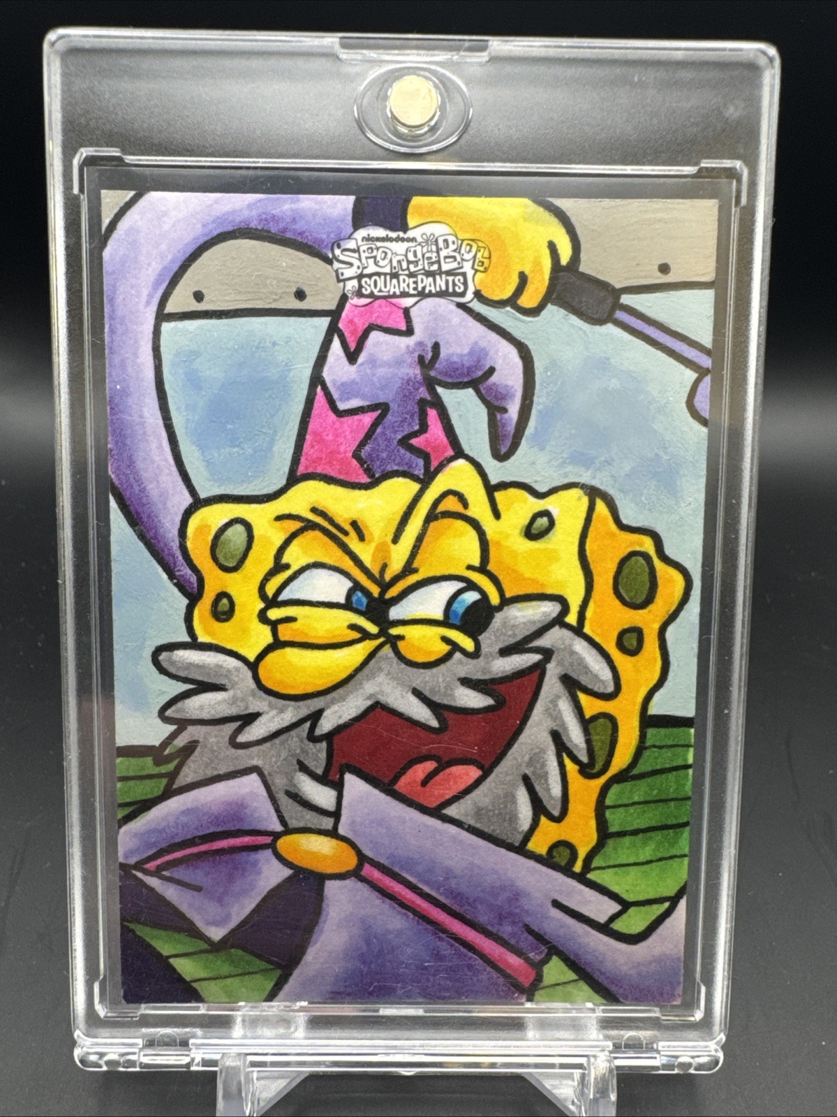 Topps Chrome SpongeBob SquarePants 2025 SpongeBob sketch 1/1 Rob Harris Topps Chrome SpongeBob SquarePants 2025 SpongeBob sketch 1/1 Rob Harris