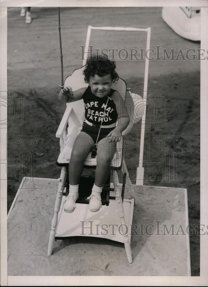 1936 Press Photo Dorothy Louise Tyler 1st Prize in Annual Baby Parade
