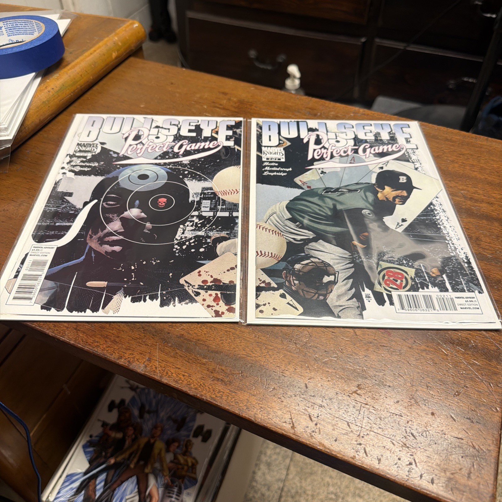 Bullseye: Perfect Game #1 & #2 Complete Marvel 2011 Huston/Martinbrough NM-M