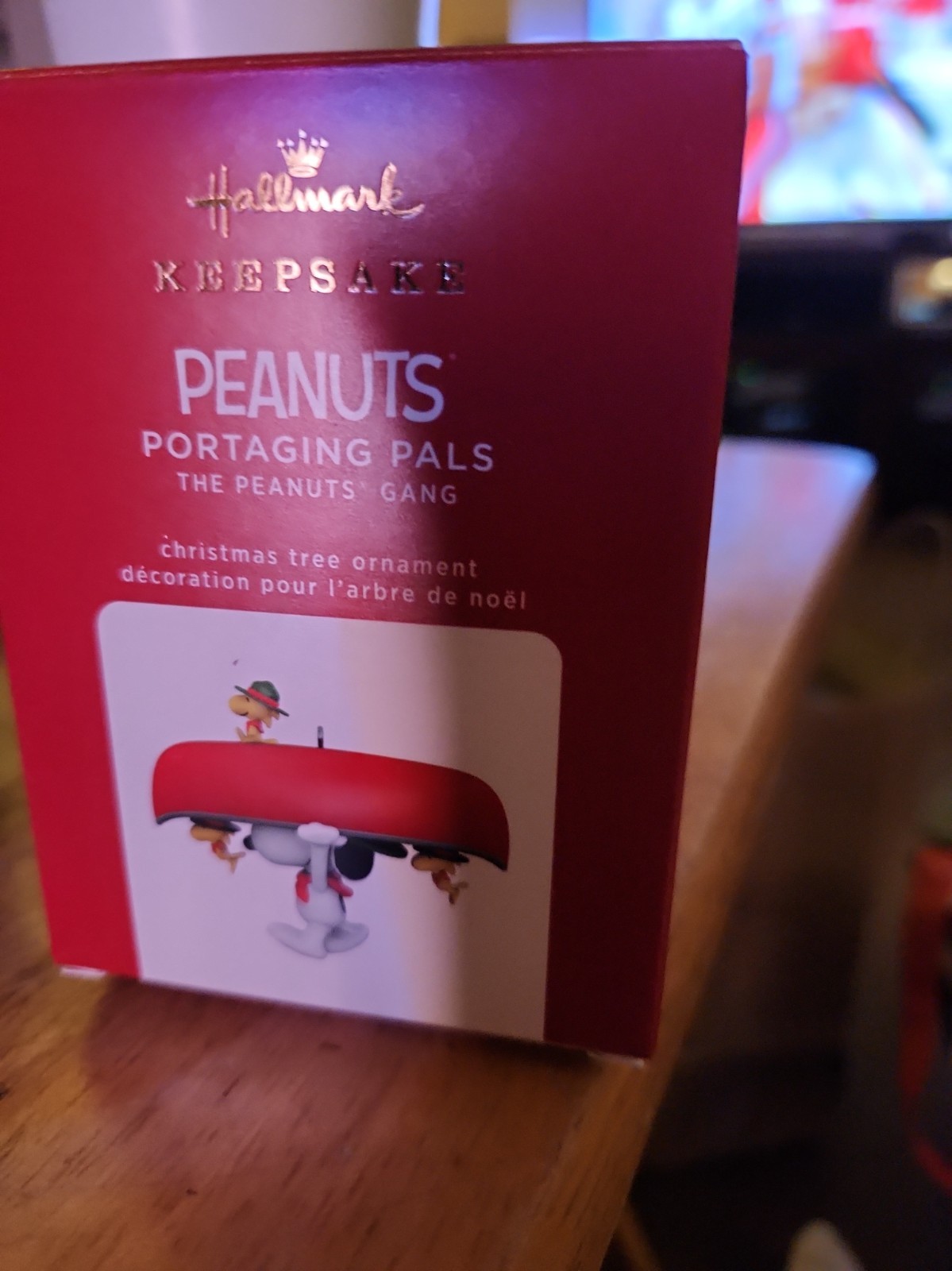 Hallmark ornament SNOOPY Peanuts PORTAGING PALS new NIB 2020 in box Hallmark ornament SNOOPY Peanuts PORTAGING PALS new NIB 2020 in box