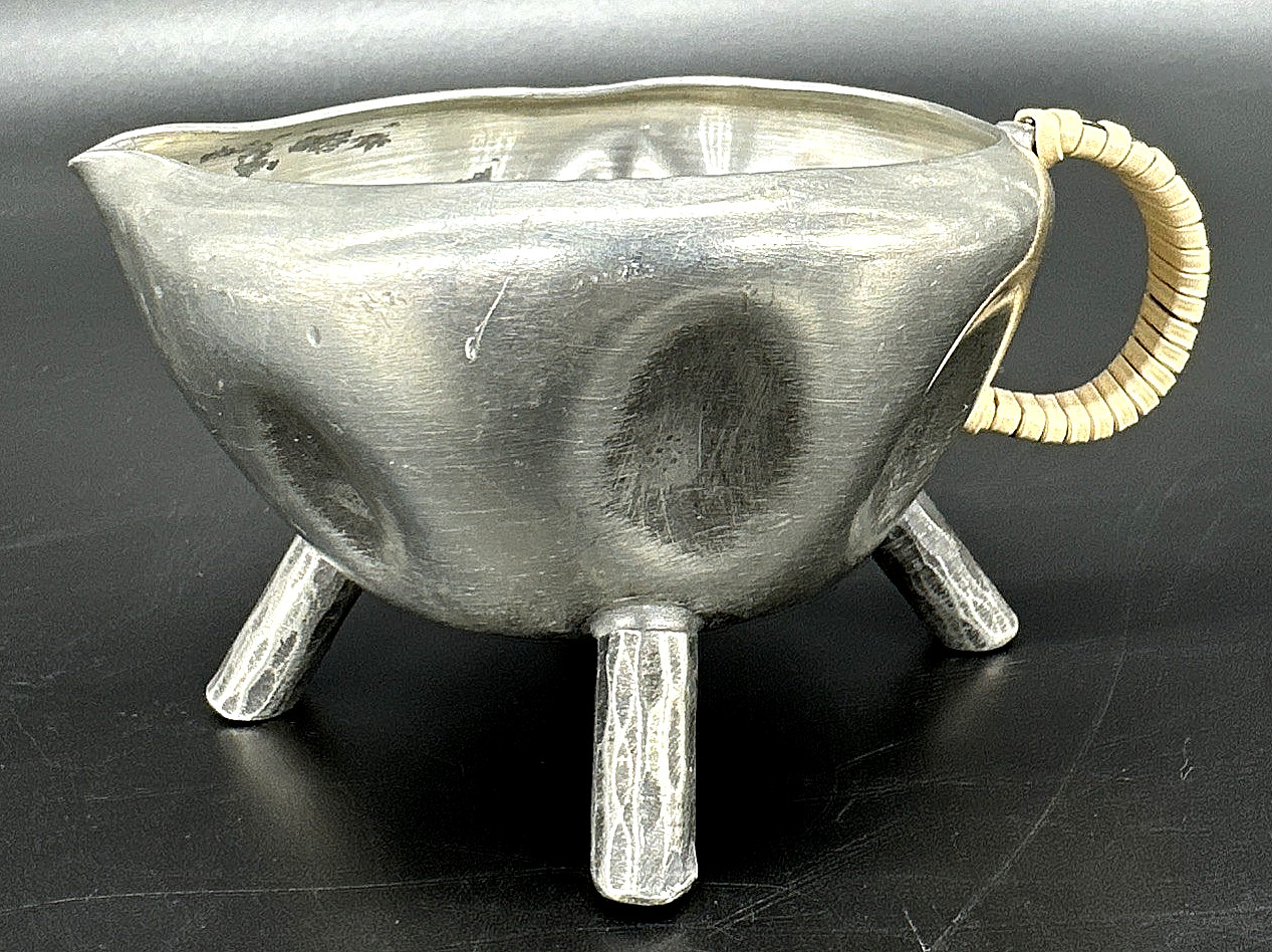 Vintage Savo Norway Pewter Creamer Pitcher Scandanavian 5307