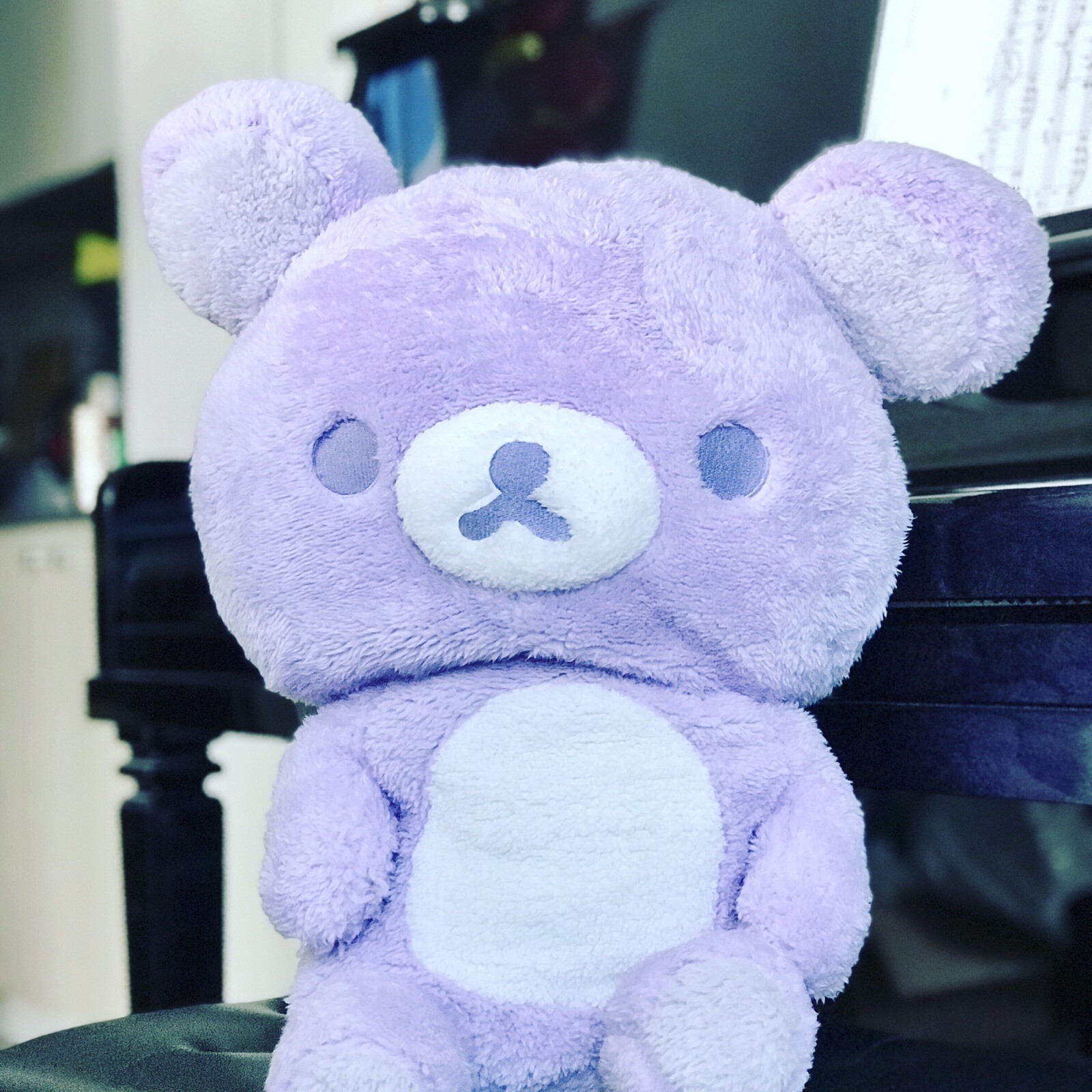 Brand New Lavender Purple Pastel Rilakkuma San-X 50cm Big Fluffy Plush Japan