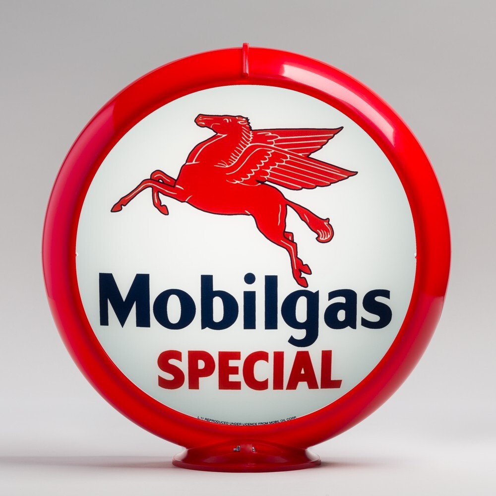 Mobilgas Special Gas Pump Globe 13.5\