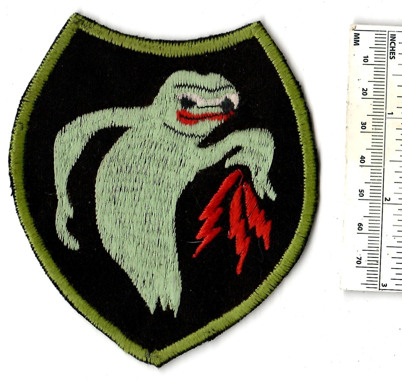 Rare Variation Large WW2 GHOST ARMY Gen. George Patton WWII Phantom US Patch