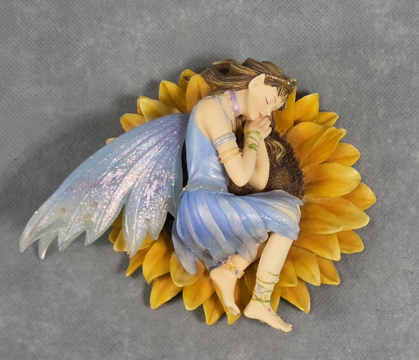 2003 FAERIE GLEN Resin SUNDREAM Mystical FAIRY FIGURINE #FG8123