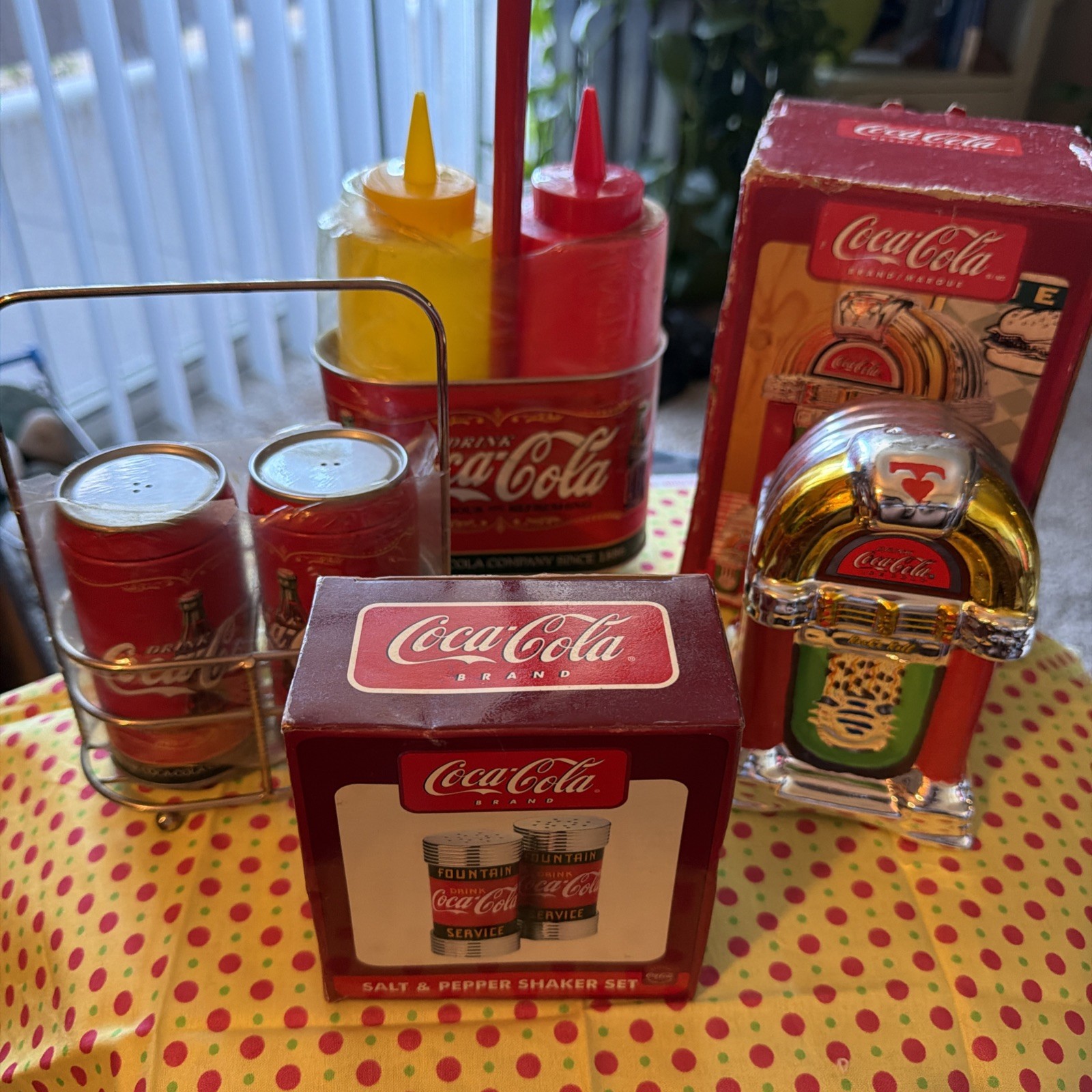 Coca Cola Collectibles Vintage Lot Of 4 Still In Original Packaging