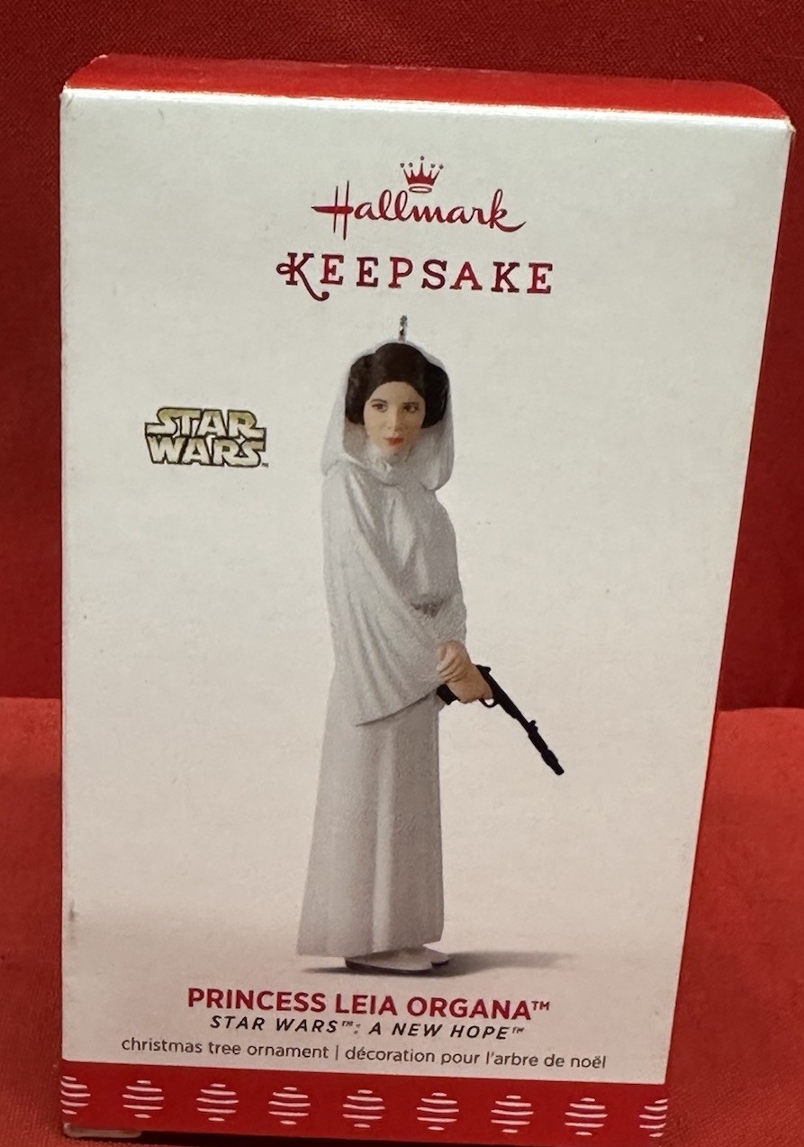 2017 Hallmark Keepsake Star Wars A New Hope Princess Leia Organa Ornament NEW