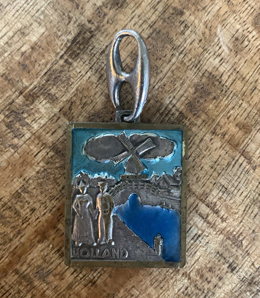 Vintage Holland Windmill Souvenir Pendant