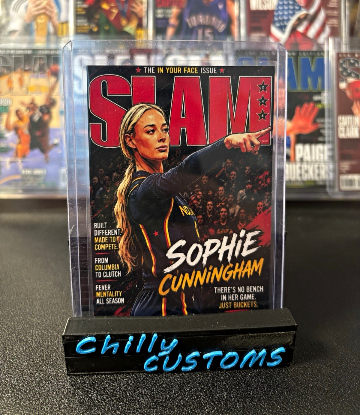 Sophie Cunningham SLAM Inspired Custom Card Sophie Cunningham SLAM Inspired Custom Card