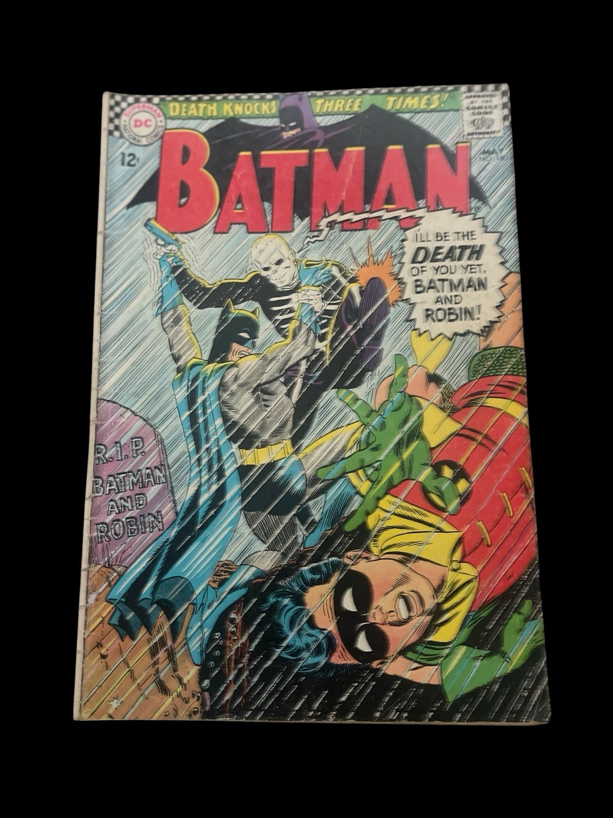 BATMAN #180   1ST APPEARANCE OF LORD DEATH MAN DC COMICS (1966)