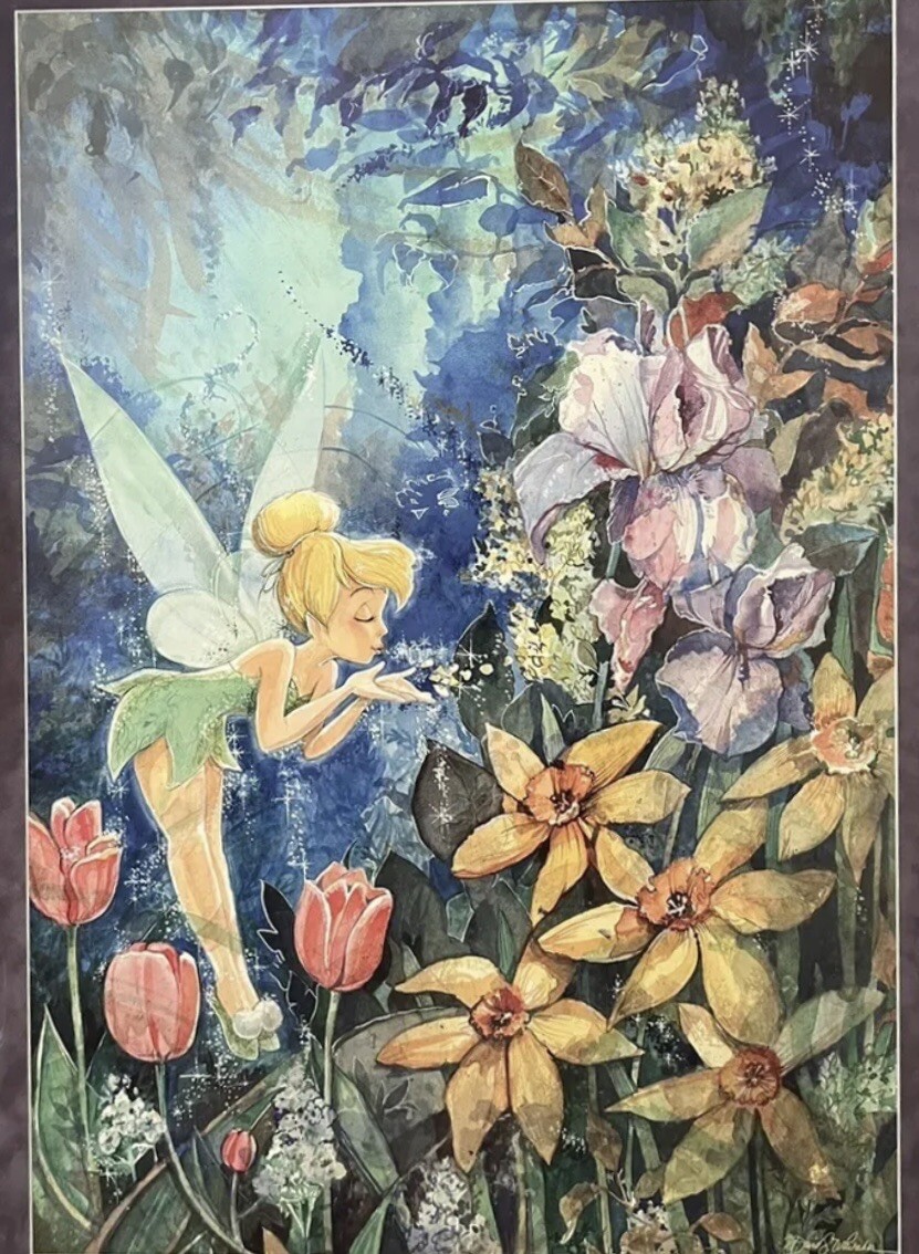 NEW RARE 36”x24” Bruce Mcgaw Cinderella Le Bal Royal Valse De Minuit Lithograph