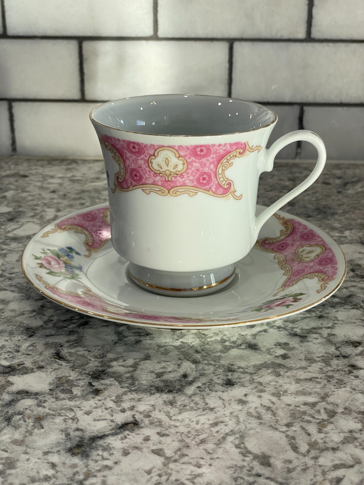 China Classic Teacup & Saucer Set, \