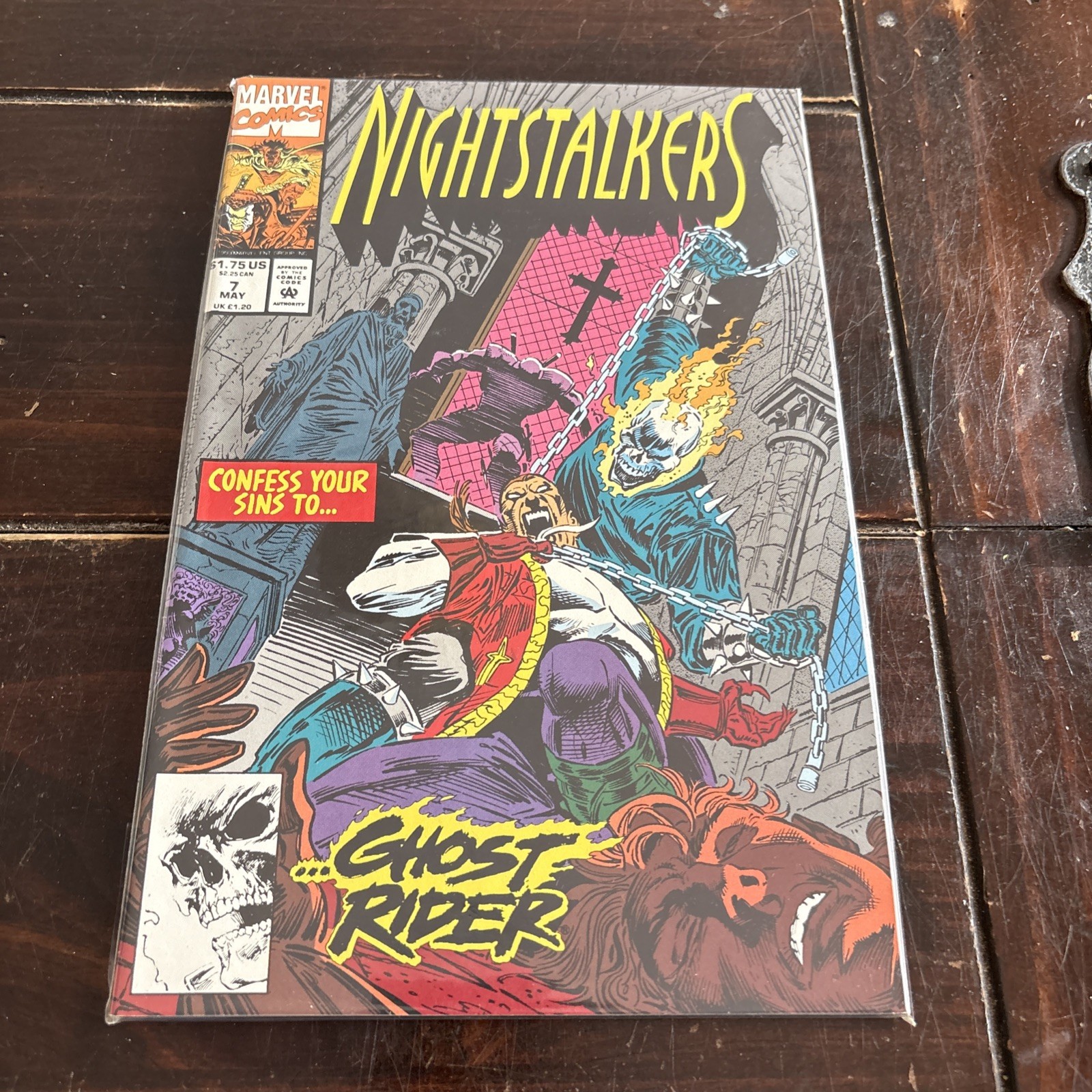 Nightstalkers #7, Marvel Comics, Confess Your Sins to...Ghost Rider Nightstalkers #7, Marvel Comics, Confess Your Sins to...Ghost Rider