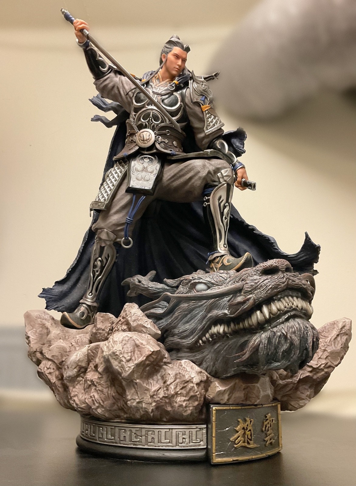 U.S Shipping - Infinity Studio 1/4 Scale Three Kingdoms Zhao Yun Resin Statue