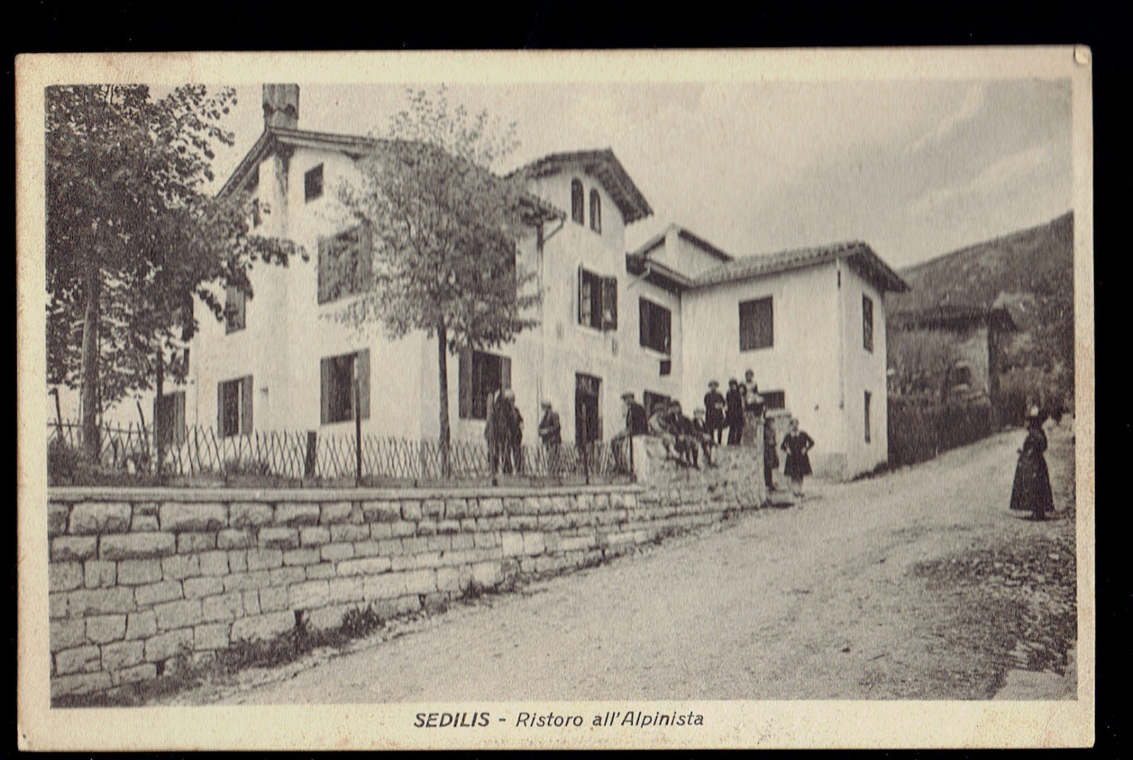 TARCENTO (Udine). Refreshment to the MOUNTAINEER in SEDILIS.  Vg. c/fr. 1927.