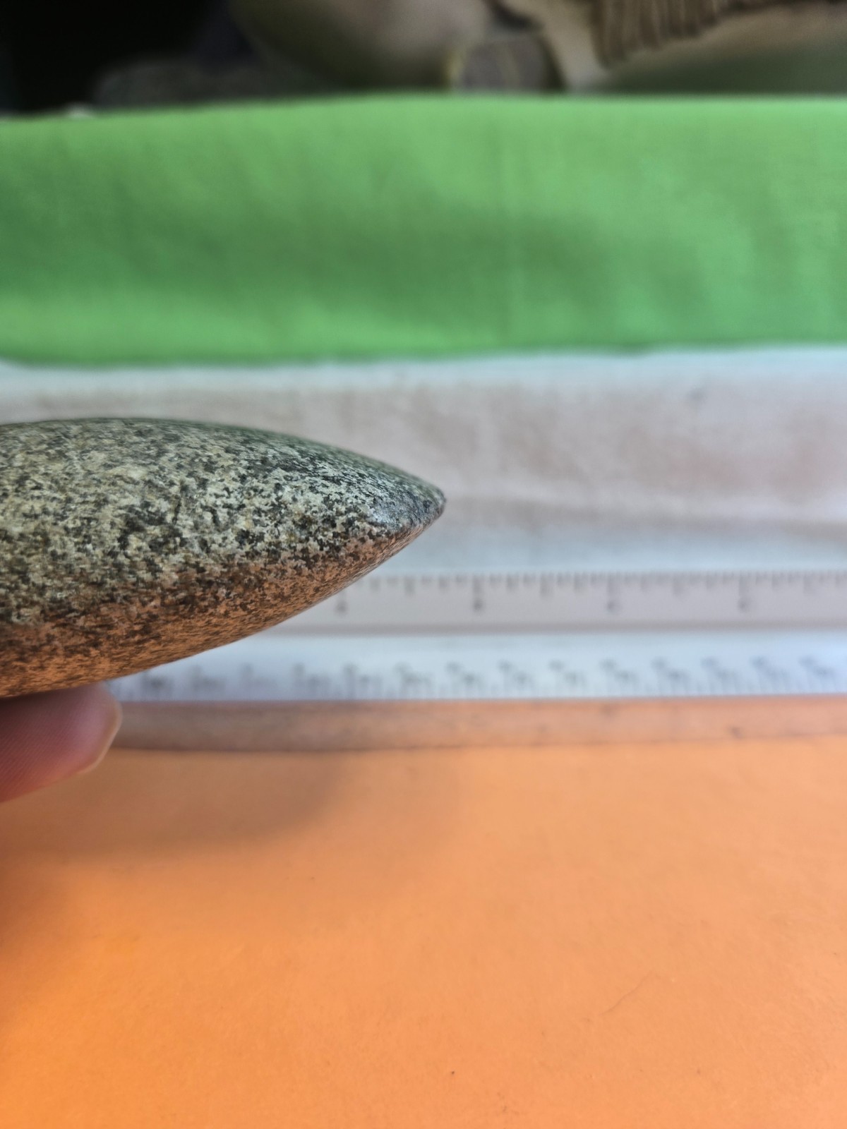 Authentic fine polished celt speckled granite from Henry co Ind. Authentic fine polished celt speckled granite from Henry co Ind.