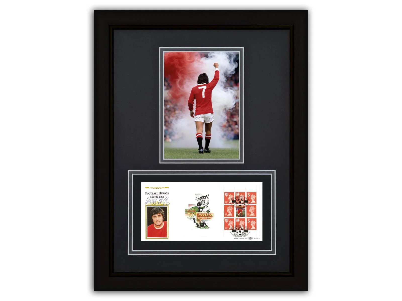 George Best Autograph | 1996 Football Heroes | COA & Framed George Best Autograph | 1996 Football Heroes | COA & Framed