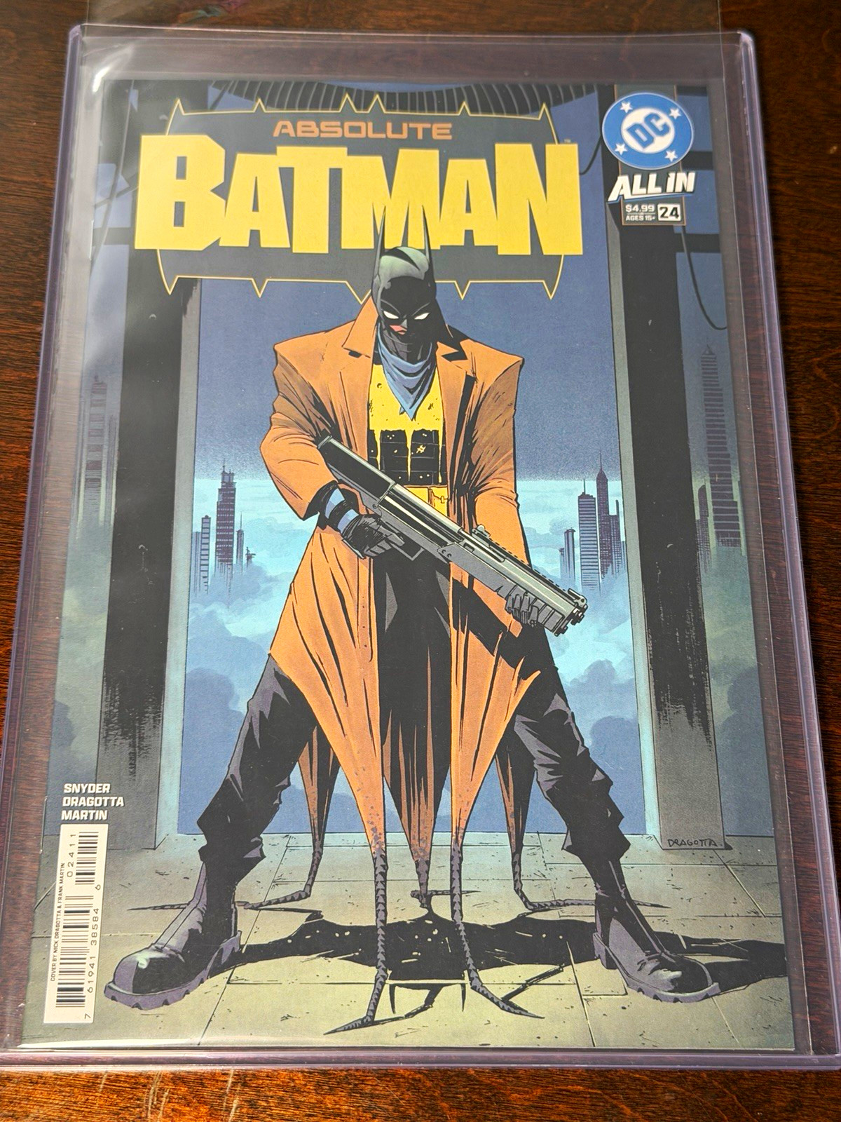FREE SHIPPING Absolute Batman #24 Snyder Dragotta Martin First Printing