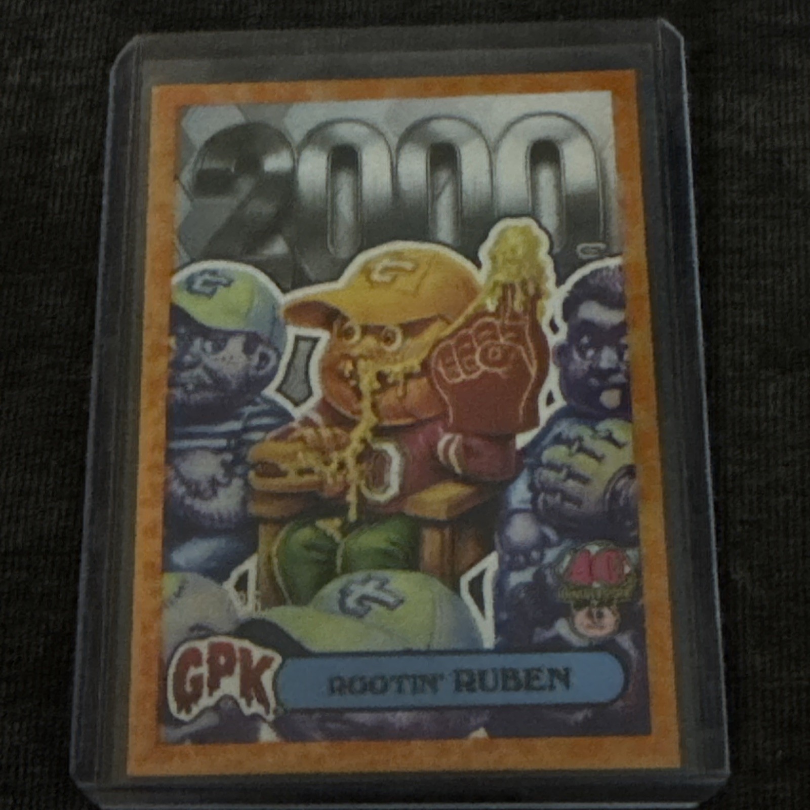 TOPPS GARBAGE PAIL KIDS GPK ROOTIN RUBEN ORANGE 1/25 2025 40th ANNIVERSARY ERA7